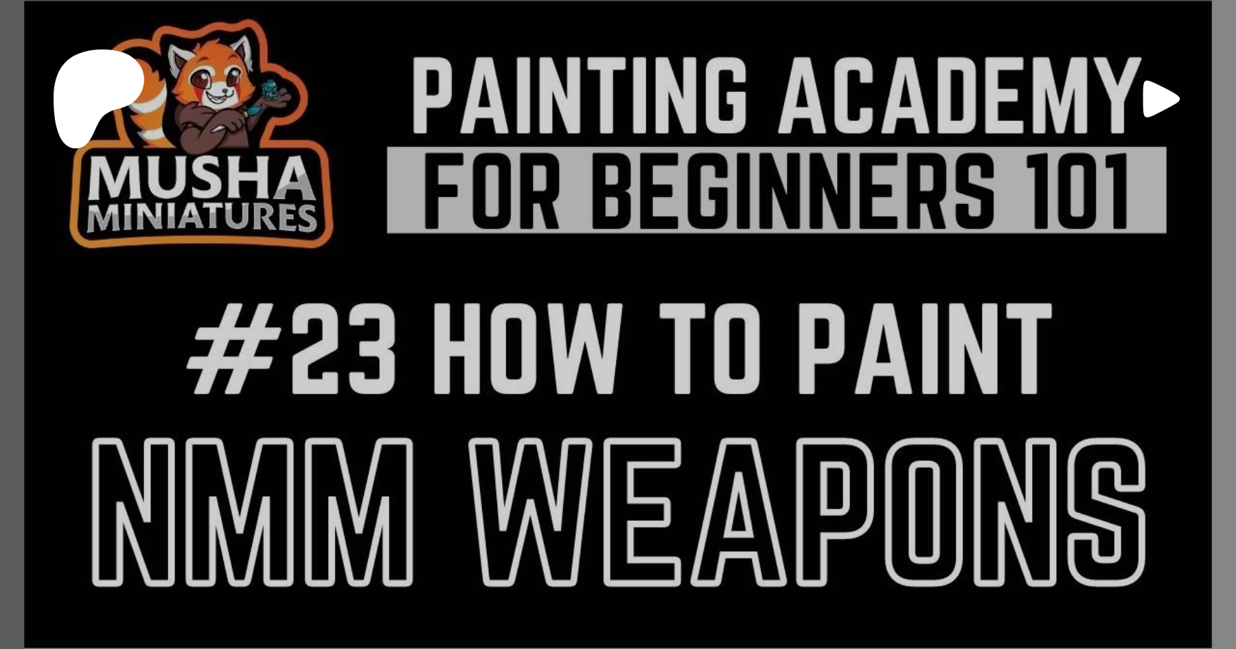 🔴 Easy NMM painting at Patreon New PDFs are now up and video to