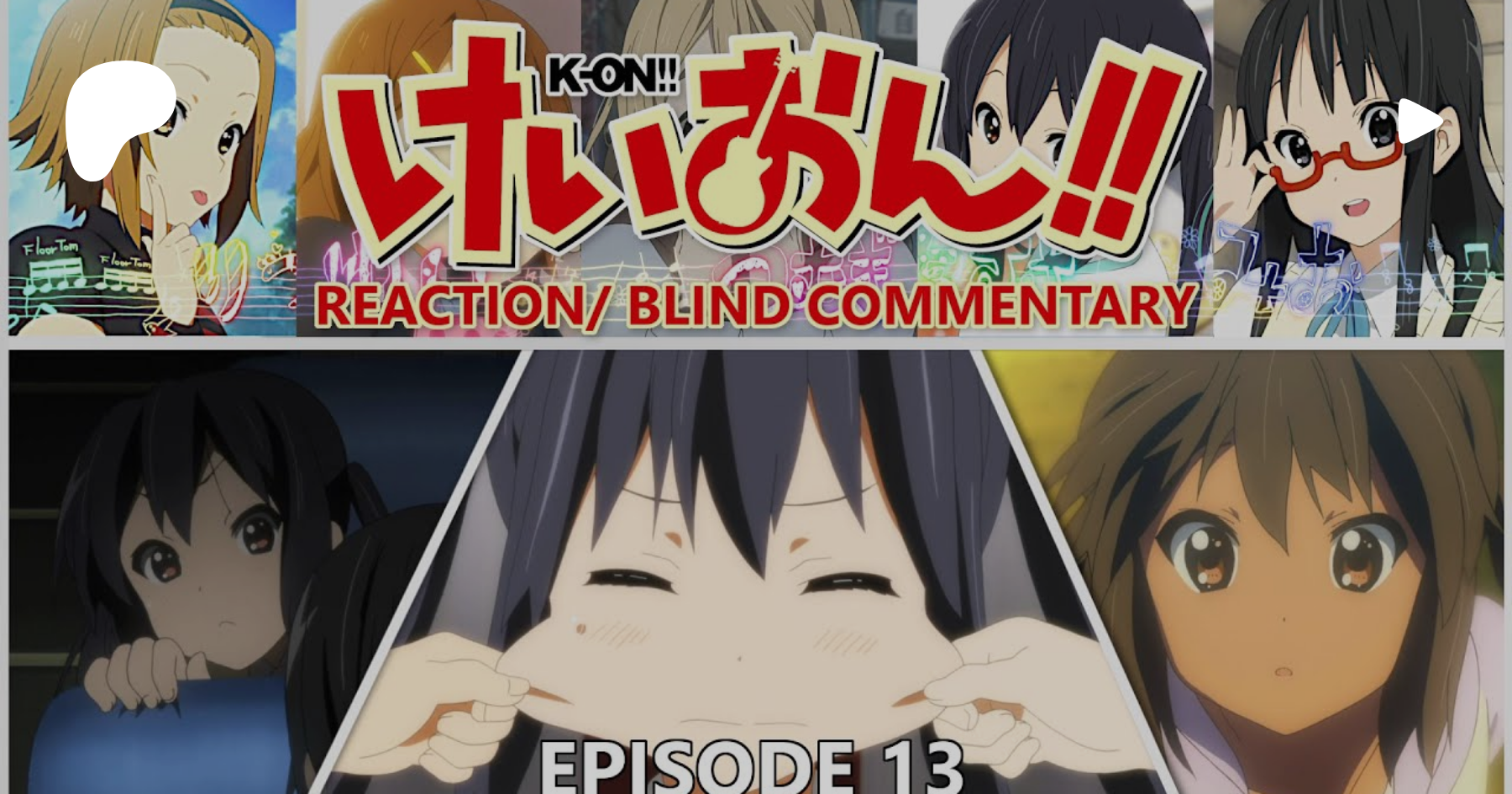 K-ON!! Season 2, Episode 13 Late Summer Postcard Blind Reaction