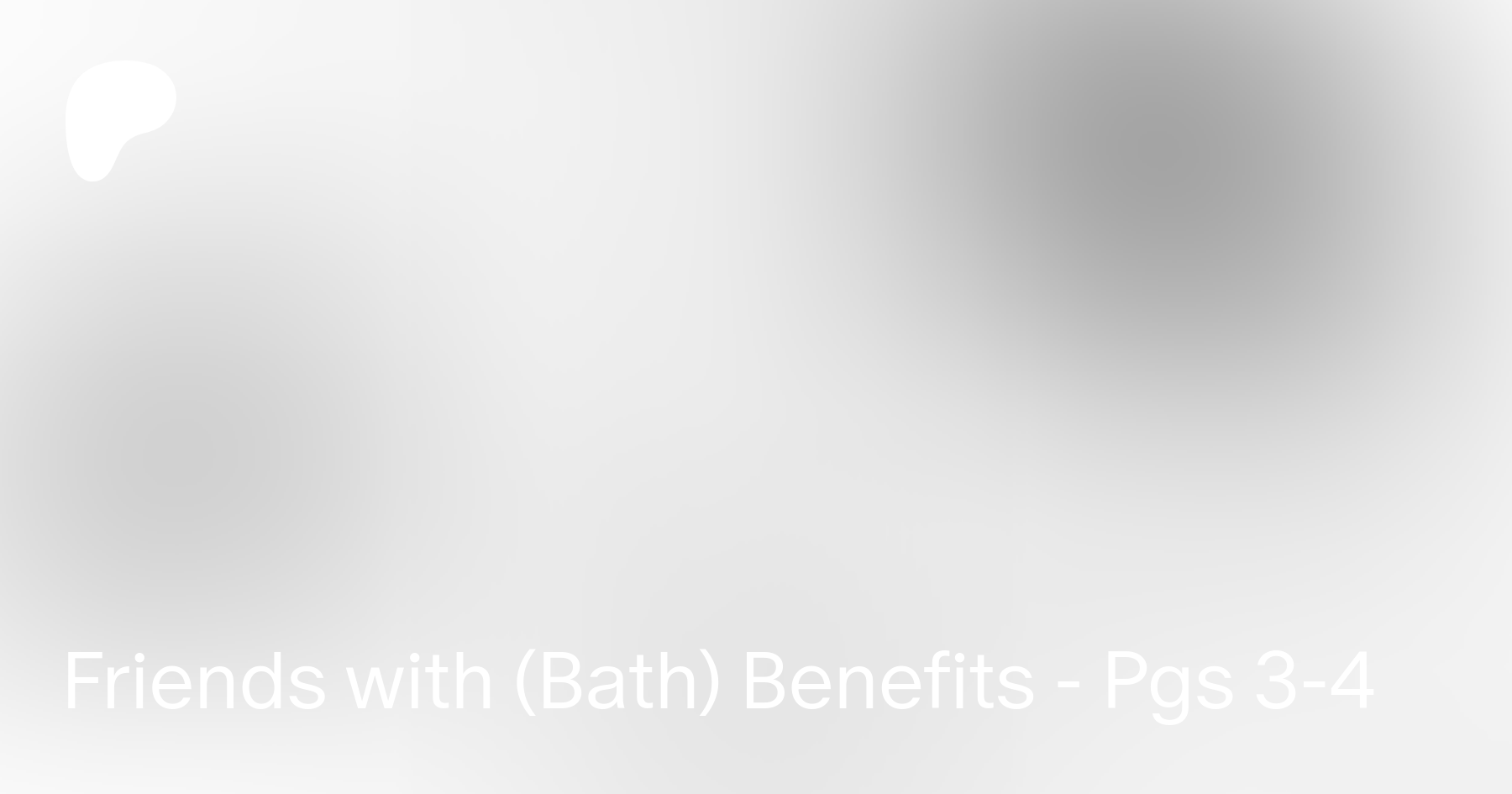 Friends with bath benefits