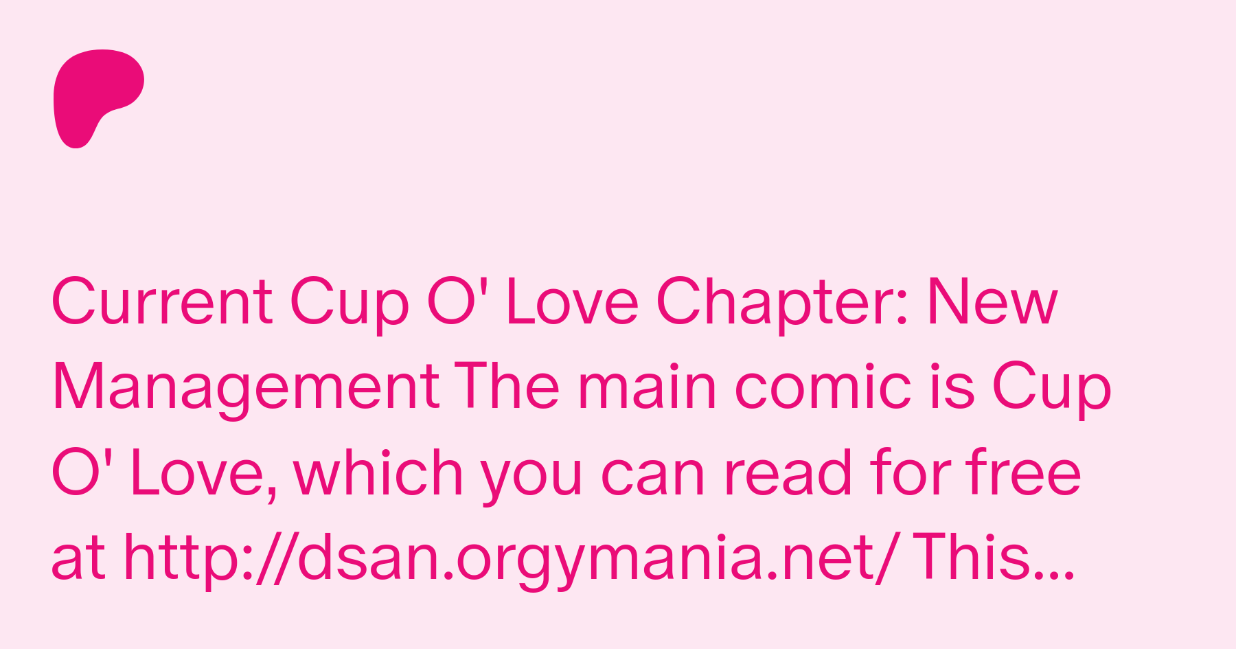 Cup o love dsan