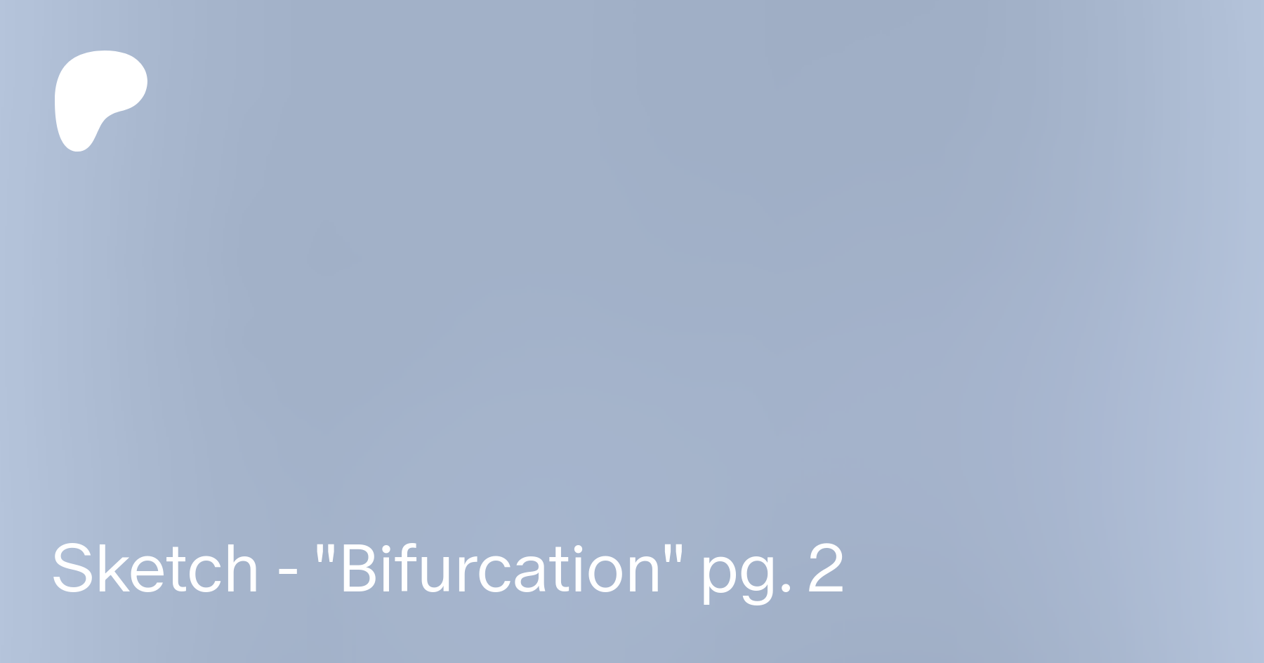 Bifurcation sigma x