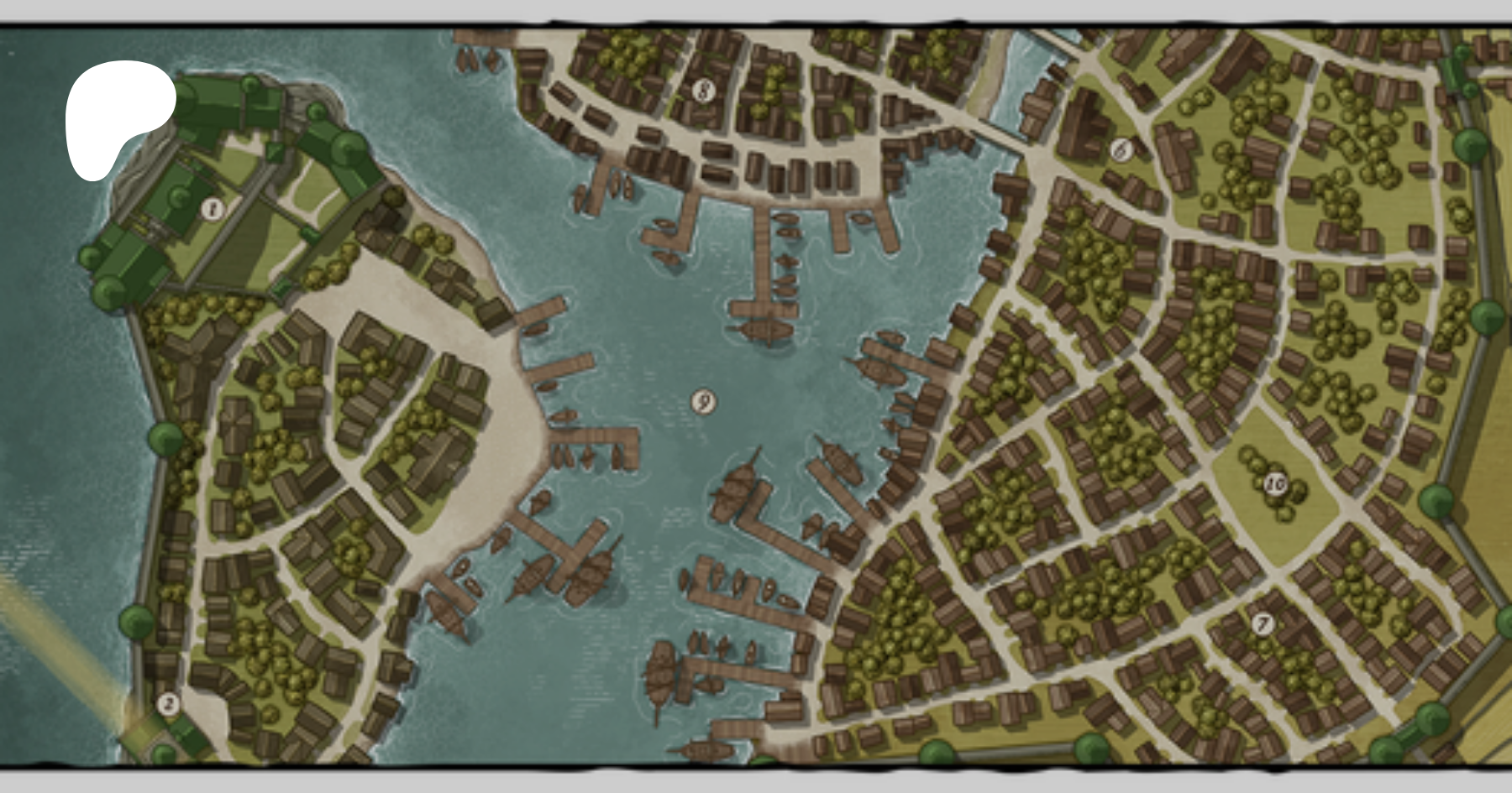 fantasy port city map