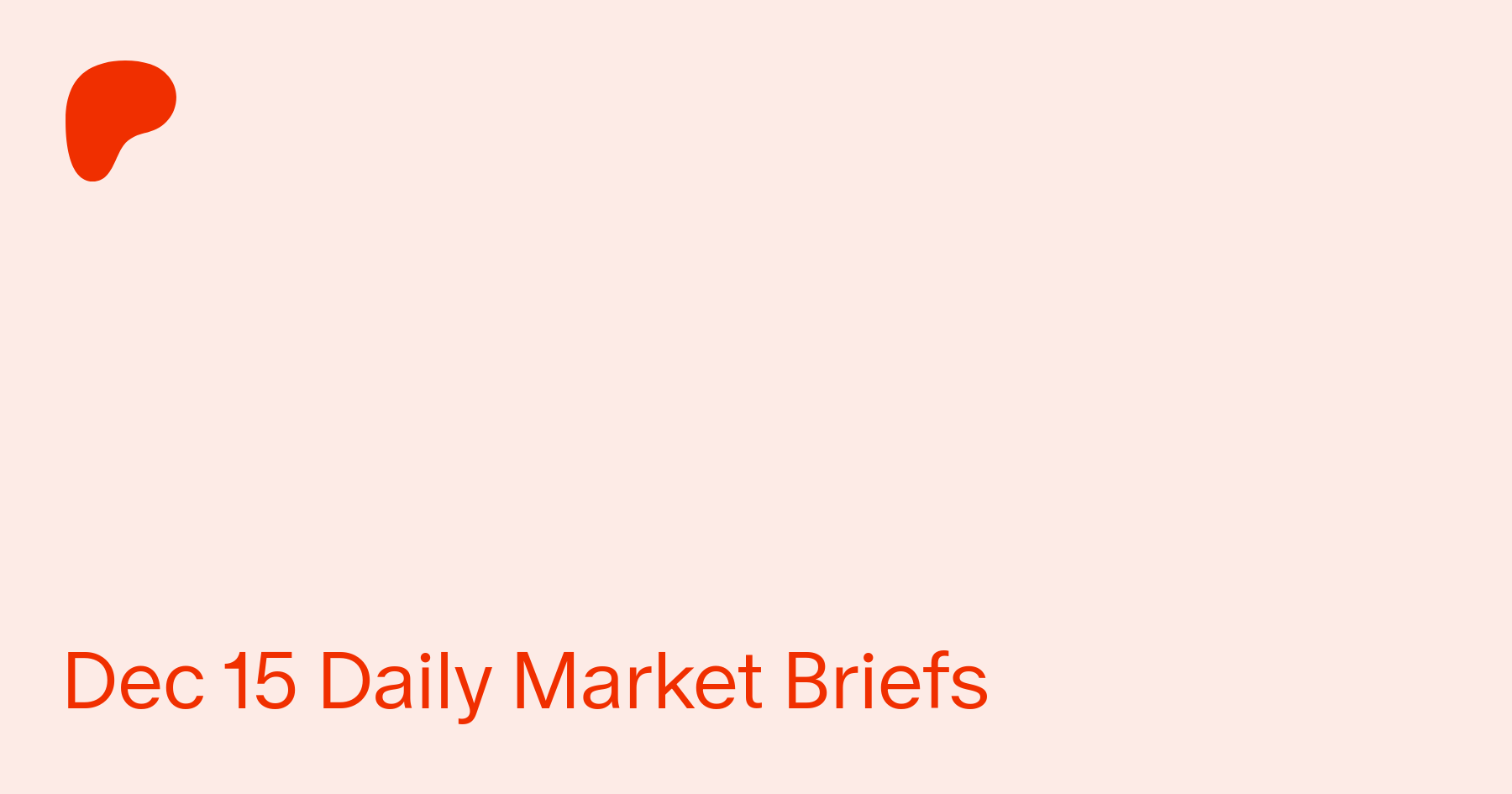 Daily Market Briefs