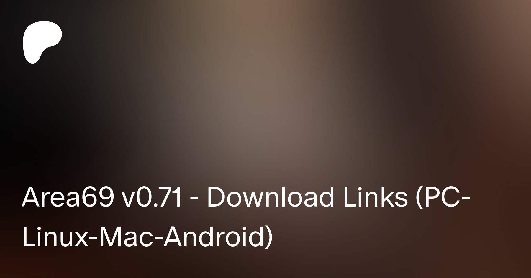 Area69 v0.71 - Download Links (PC-Linux-Mac-Android) | Patreon