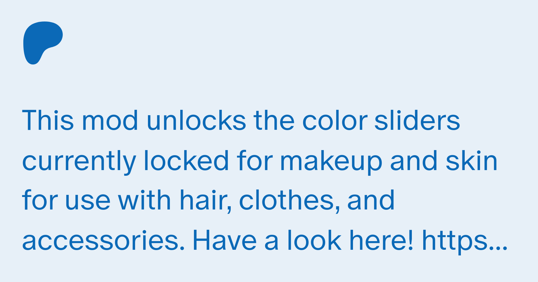 Color Sliders for Hair, Clothes, & Accessories - FAQ & Credits | thepancake1 and MizoreYukii