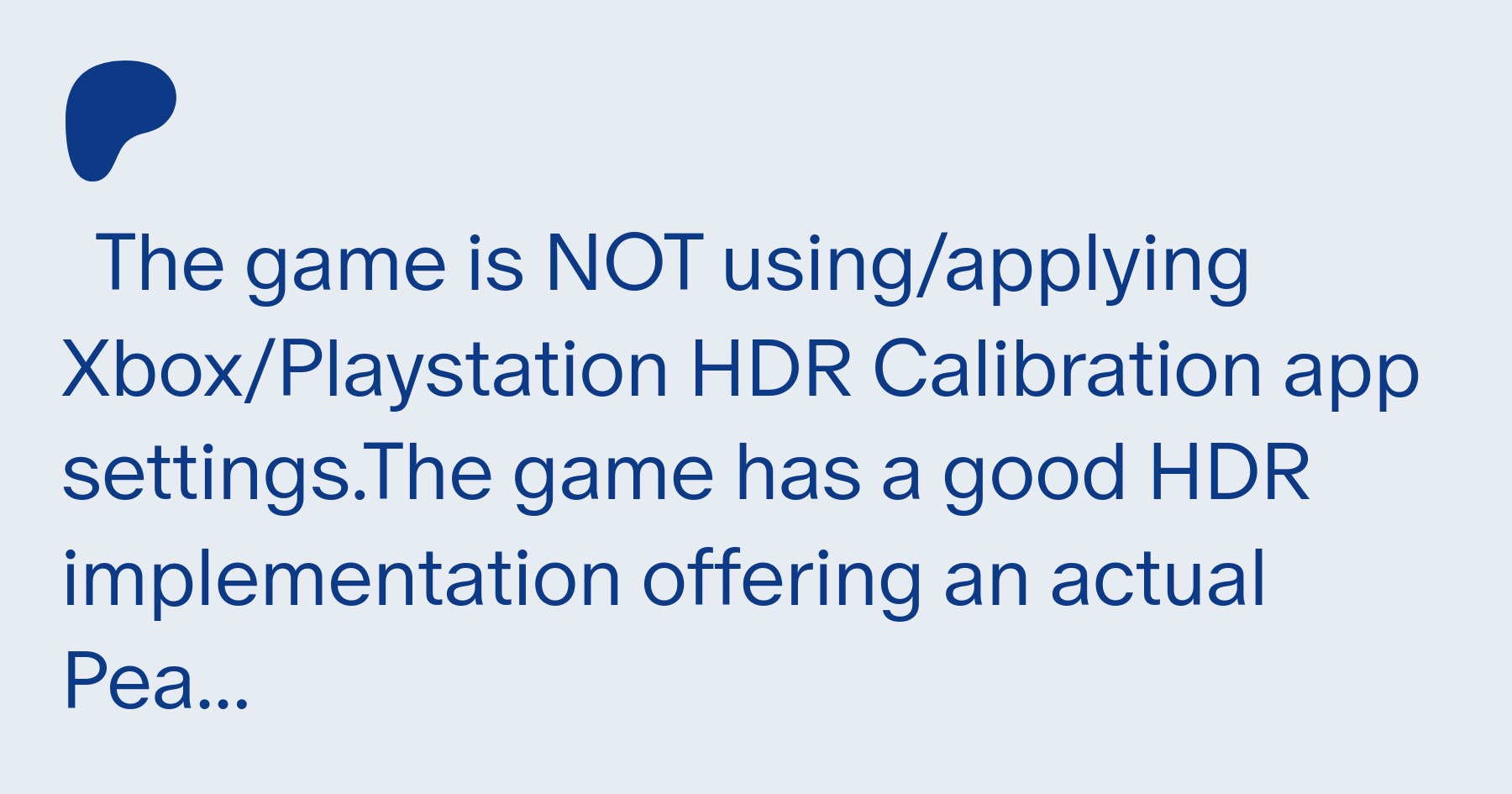 Far Cry 5 - HDR Settings