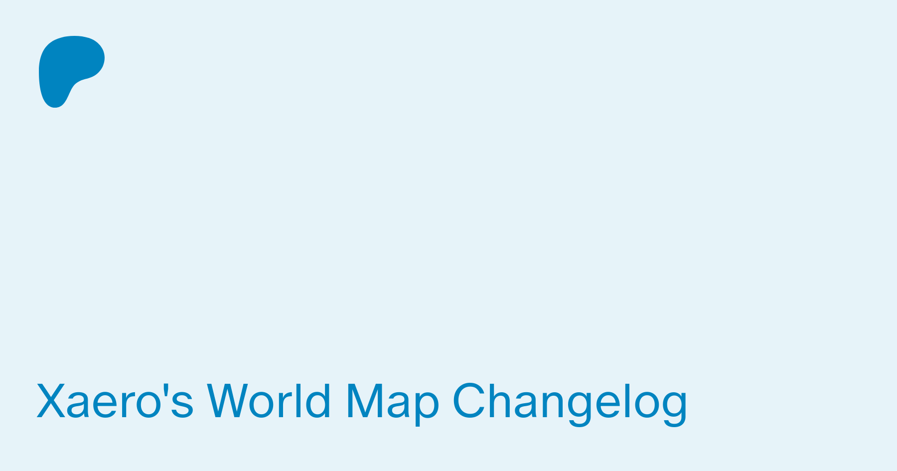 Xaero S World Map Changelog Xaero On Patreon