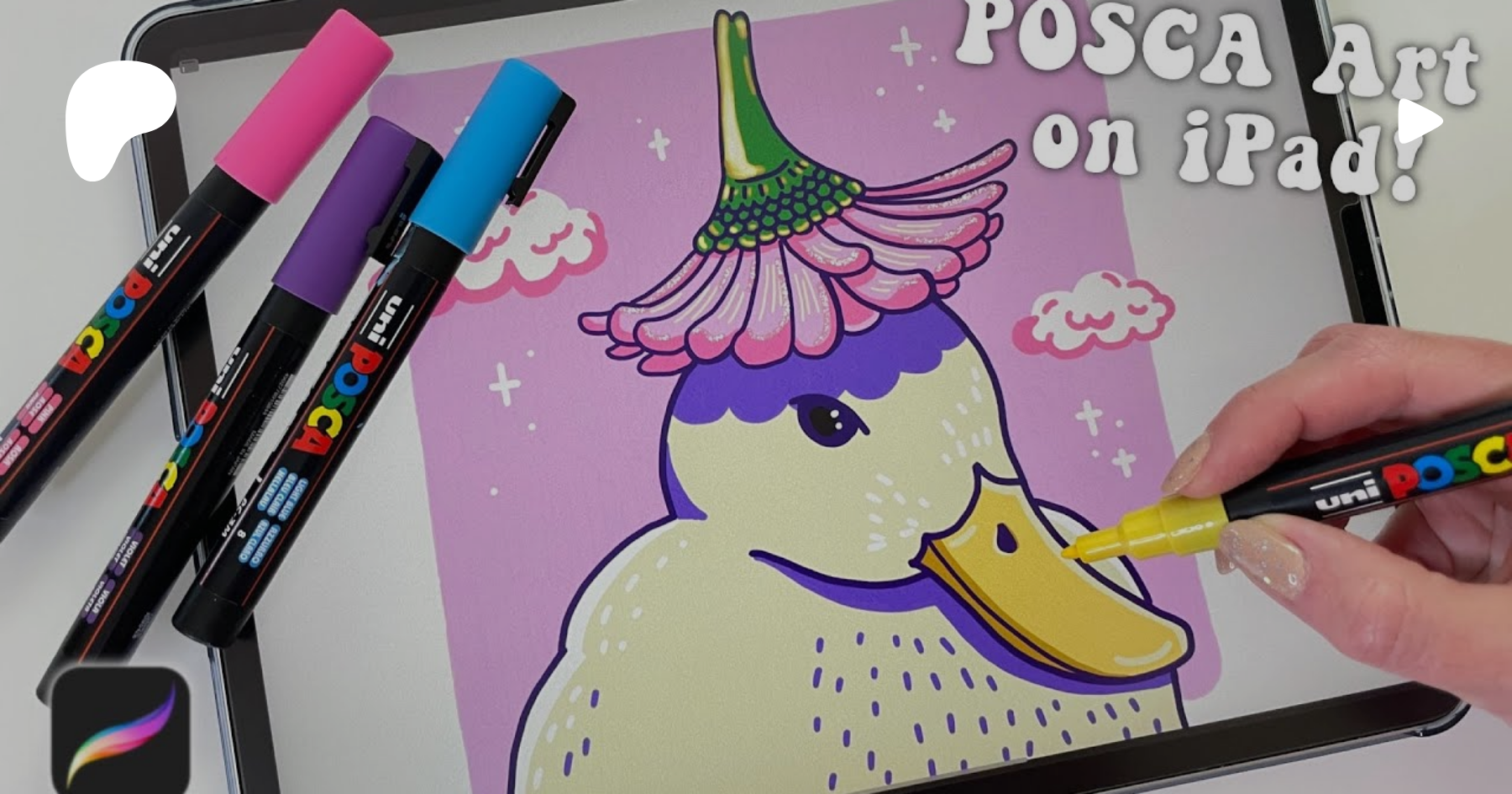 Posca Markers Art Tutorials 