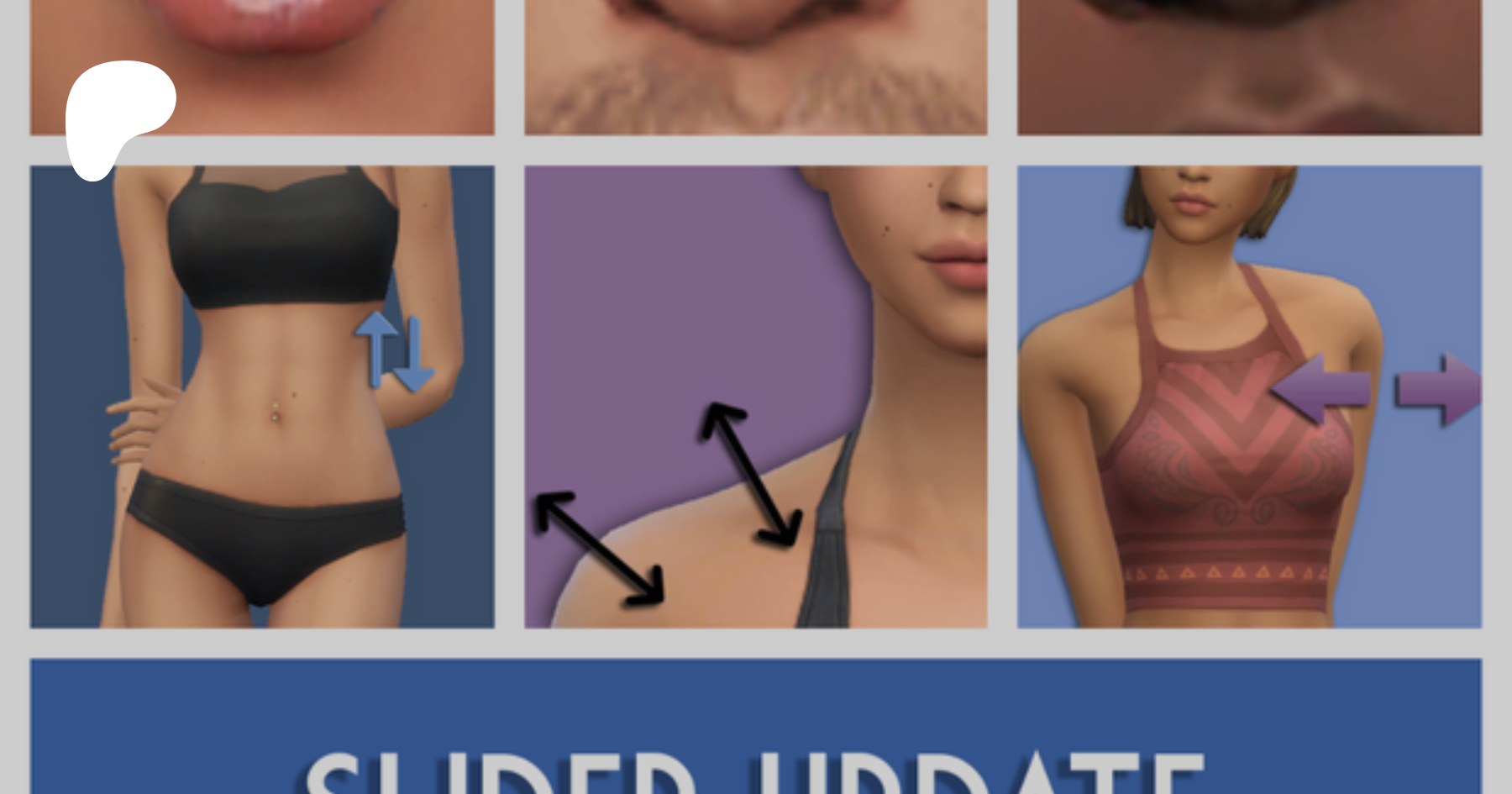 Mod The Sims - Breast slider issue