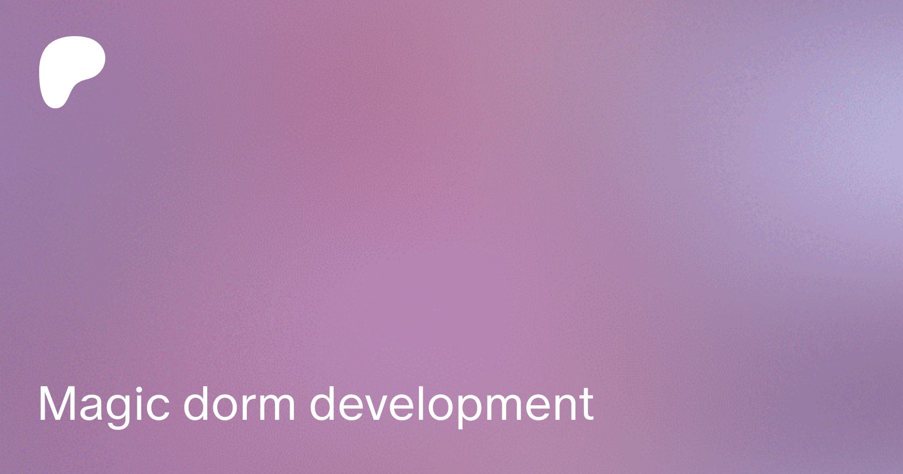 Magic dorm development | Patreon
