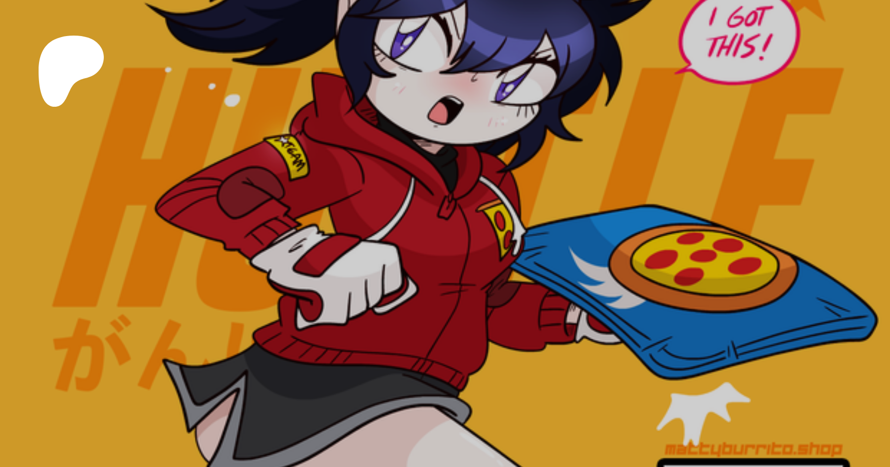 Hustle_Pizza Plushie Ad 2 | Patreon