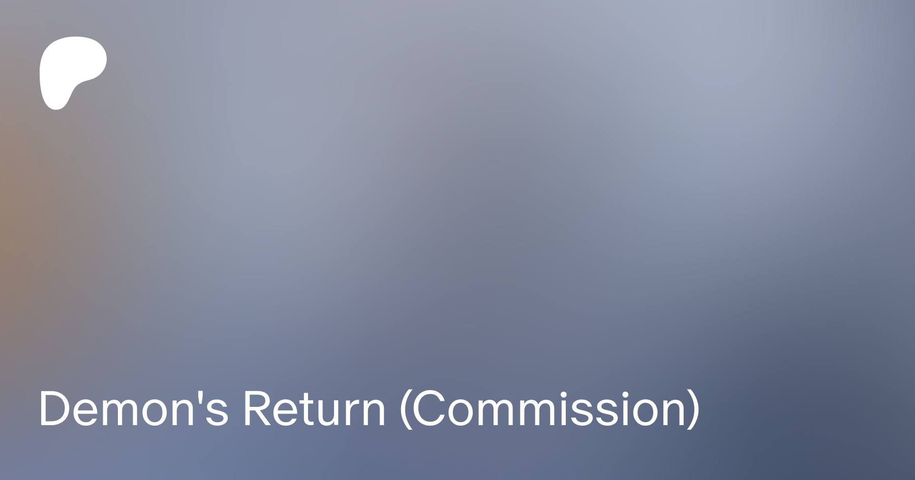 Demon's Return (Commission) | Patreon