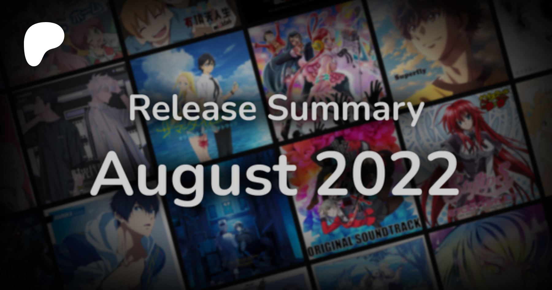 Anime songs & albums releases - August 2022