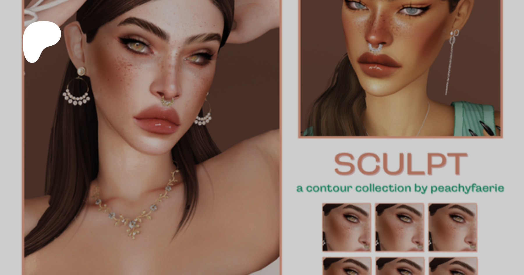 SCULPT ♡ a contour collection by peachyfaerie
