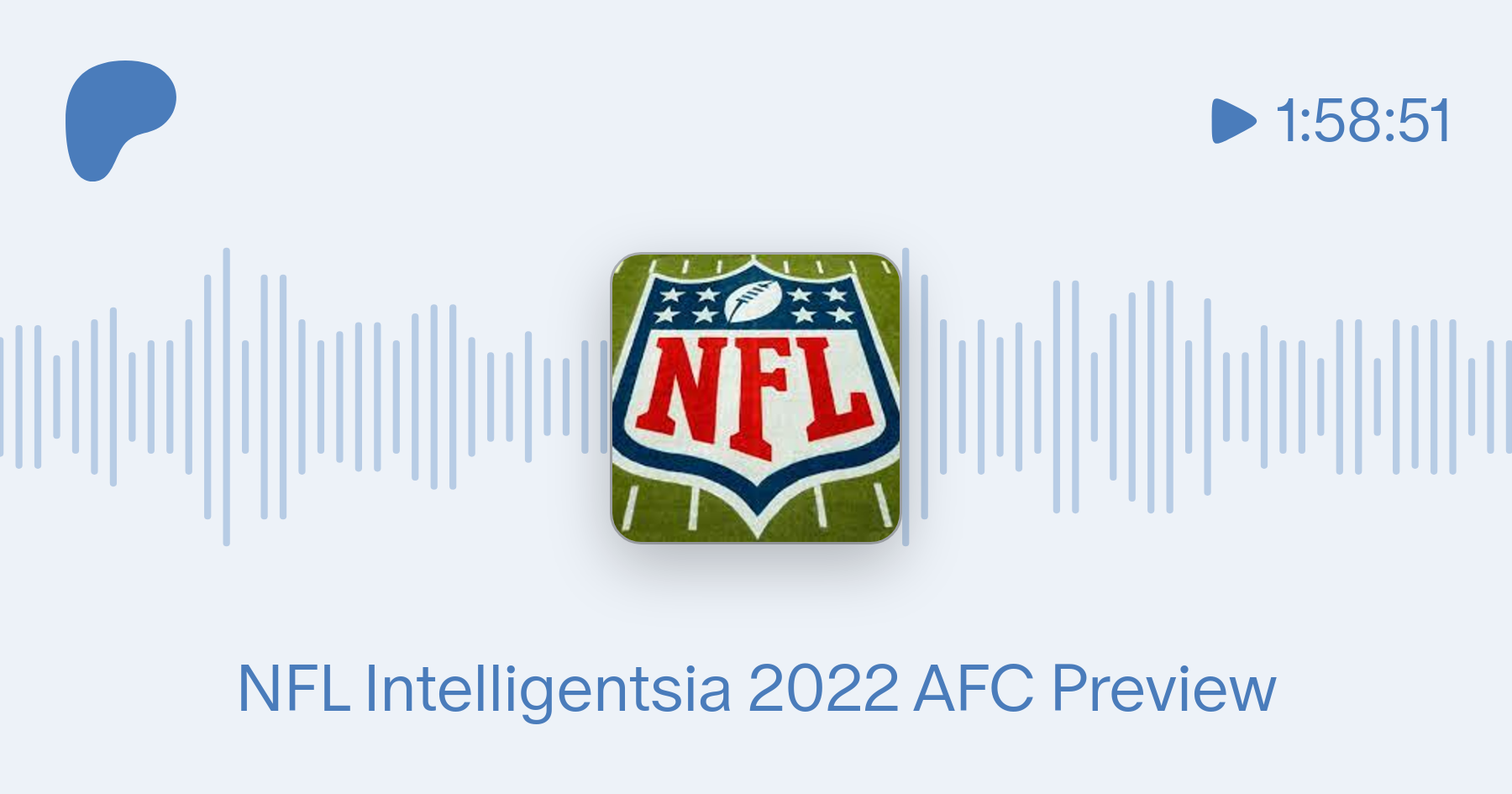 NFL Intelligentsia Season Preview, Part II: AFC (9/7)