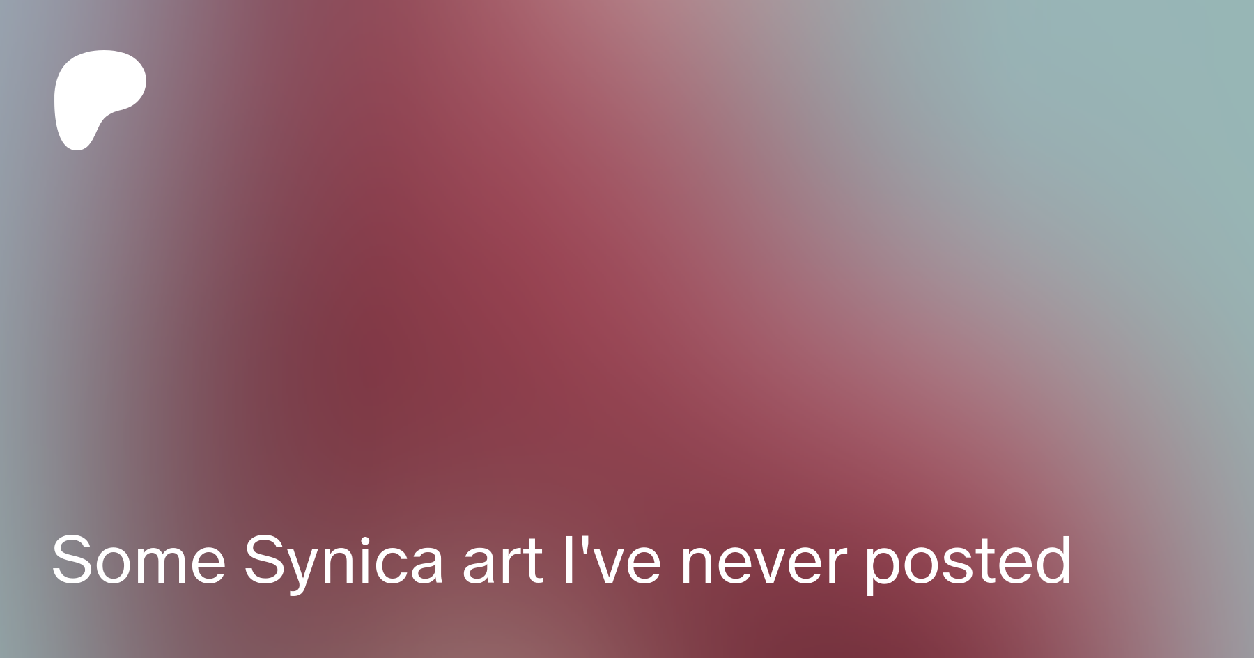 Some Synica art I've never posted | Patreon