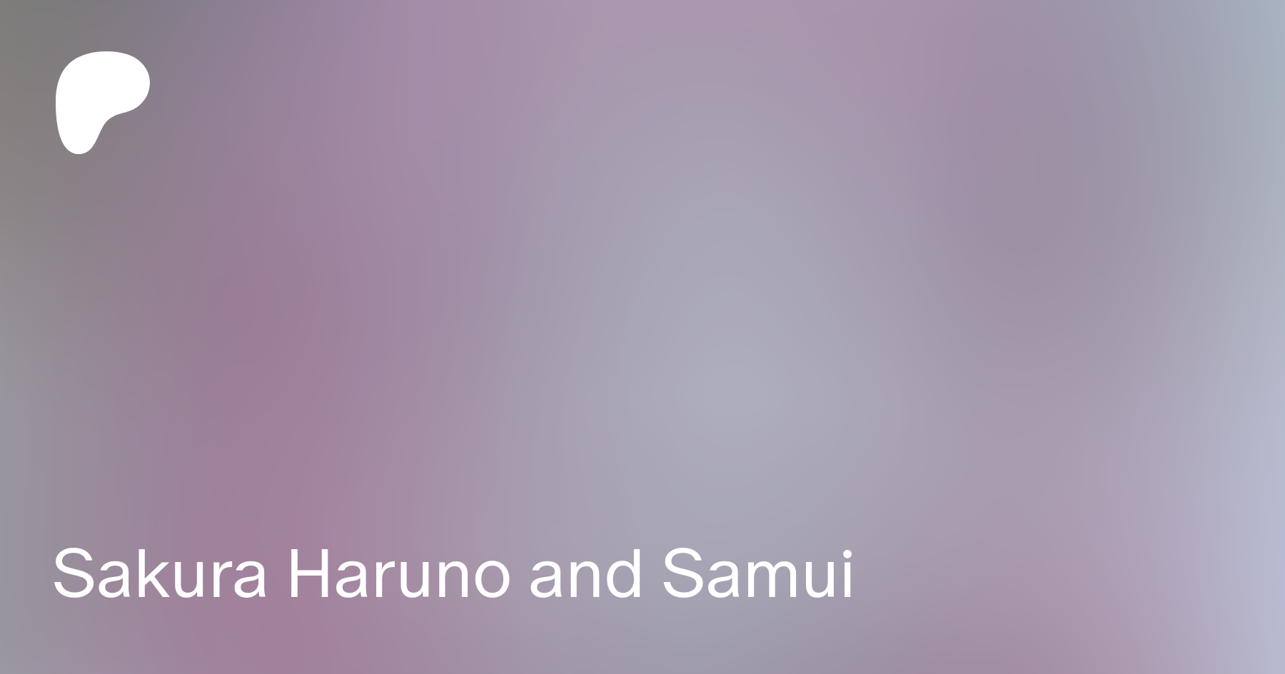 Sakura Haruno and Samui | Patreon