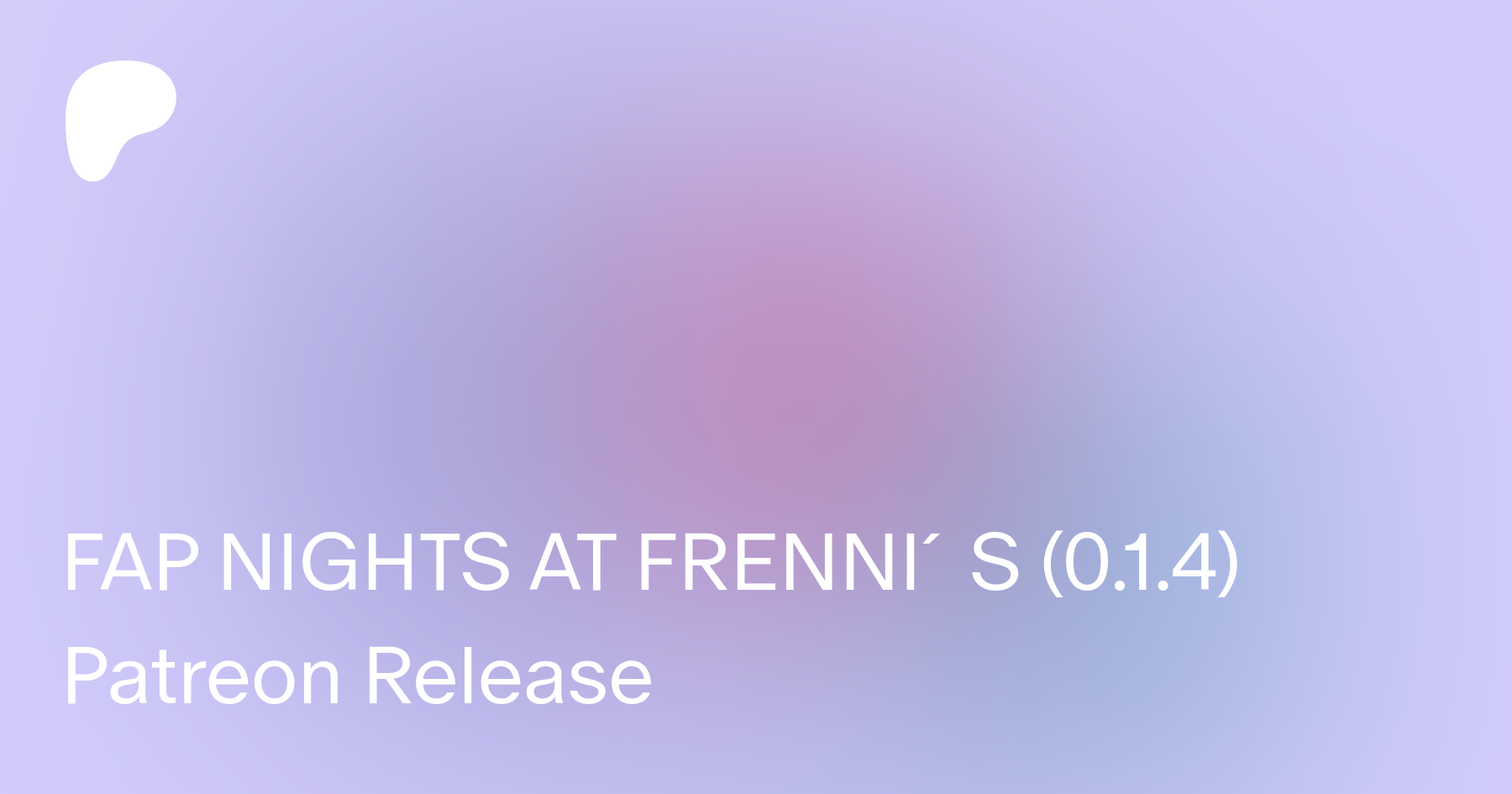 FAP NIGHTS AT FRENNI´S (0.1.4) Patreon Release