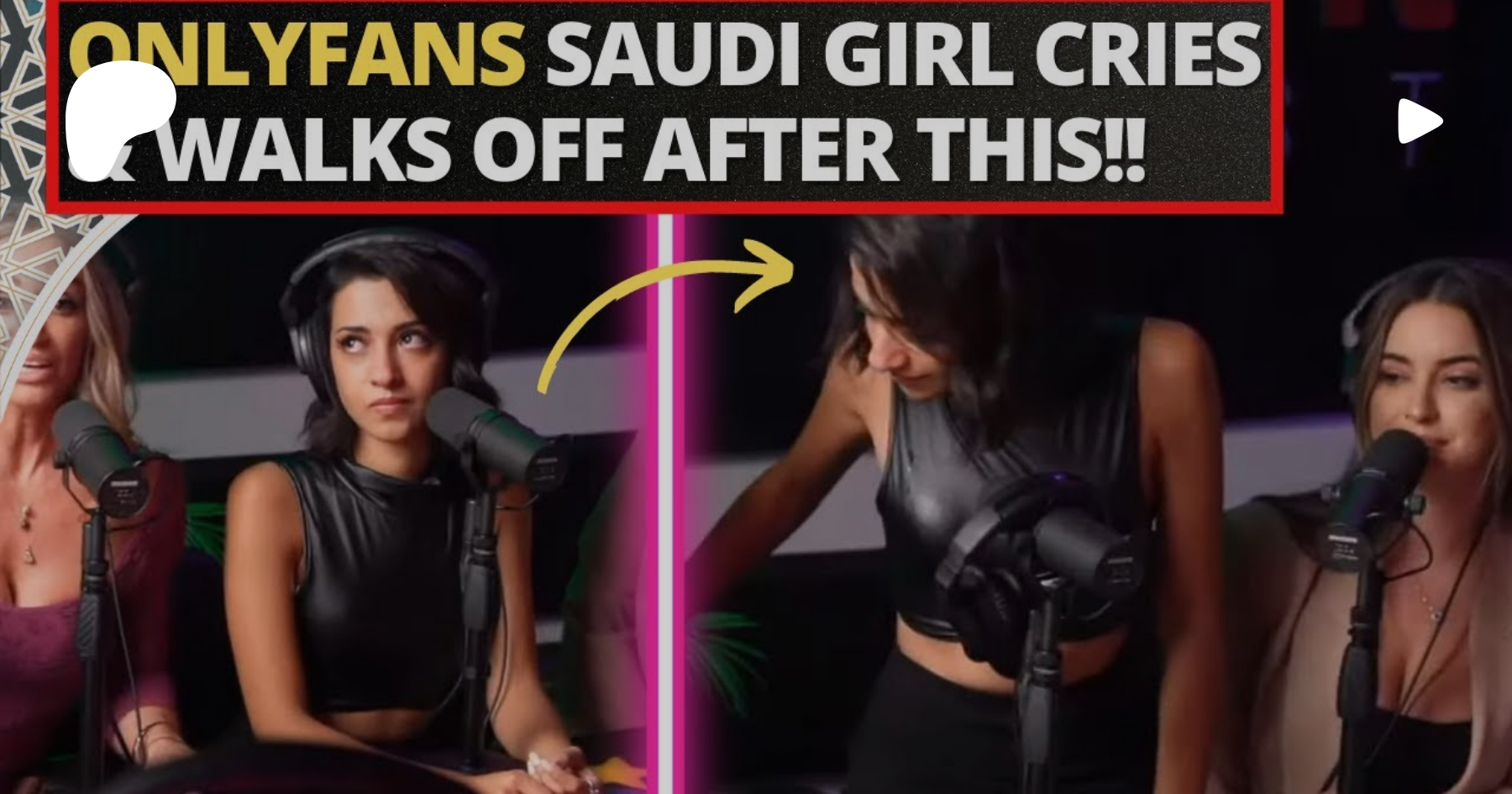 ONLYFANS SAUDI GIRL CRIES & WALKS OFF AFTER THIS | Patreon