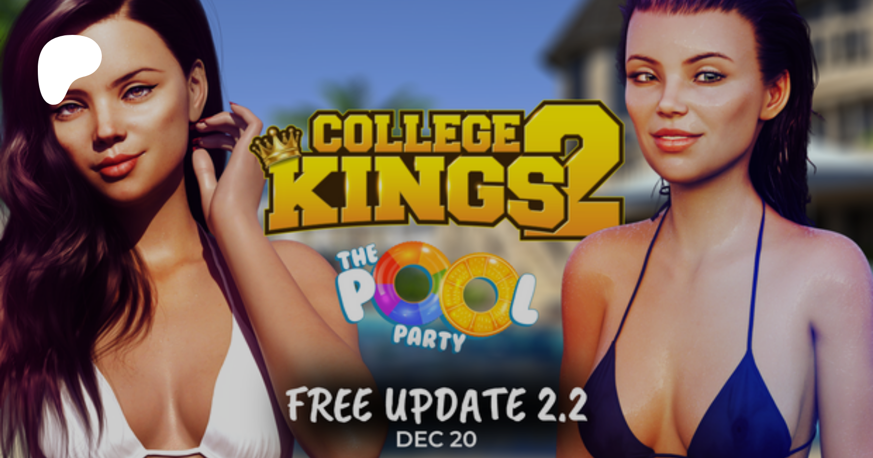 College kings pool party