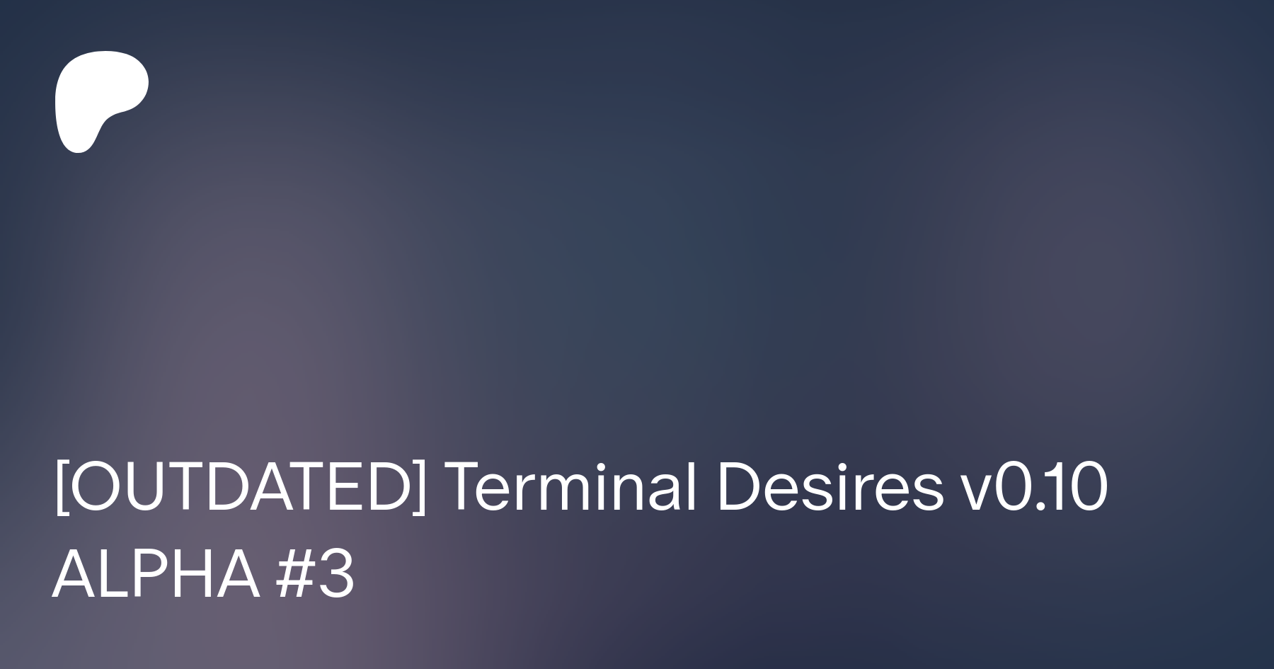 Terminal desire