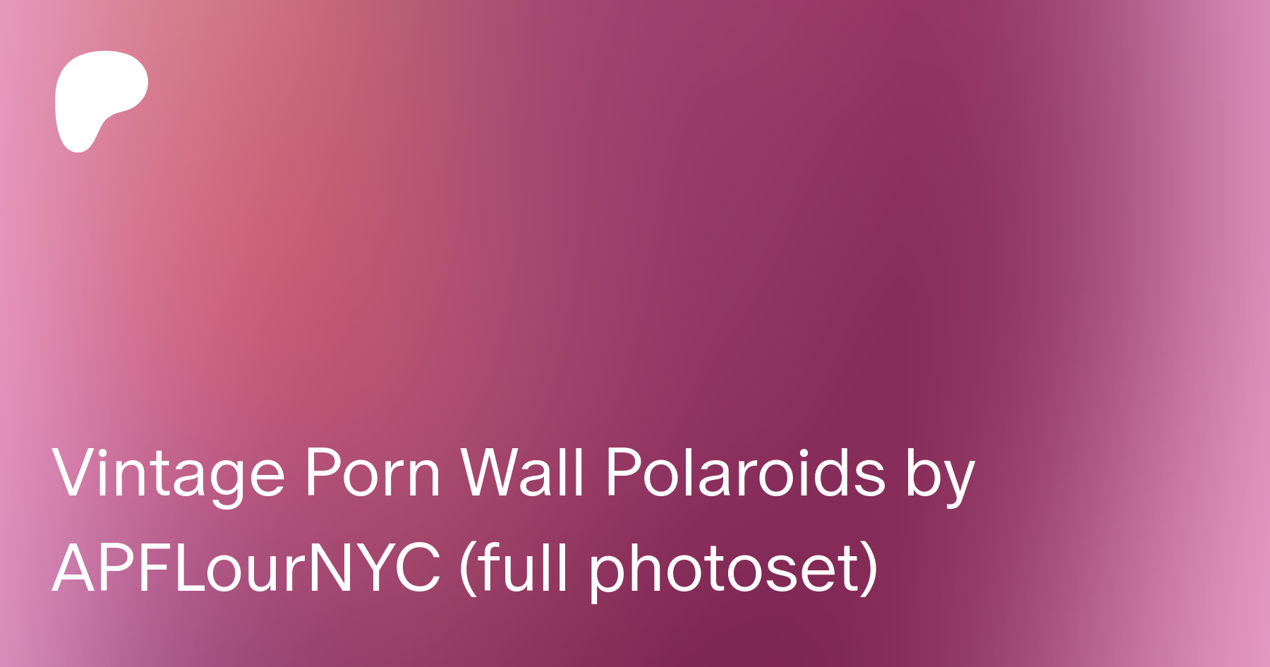 Vintage Porn Quotes - Vintage Porn Wall Polaroids by APFLourNYC (full photoset) | Patreon