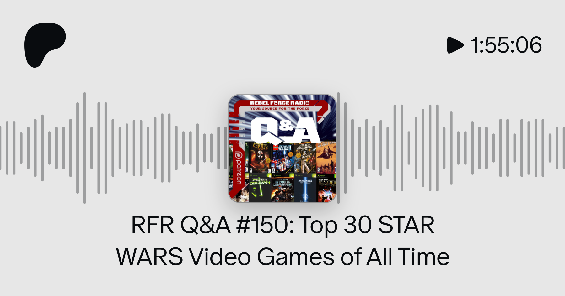 RFR Q&A #150: Top 30 STAR WARS Video Games of All Time — Rebel