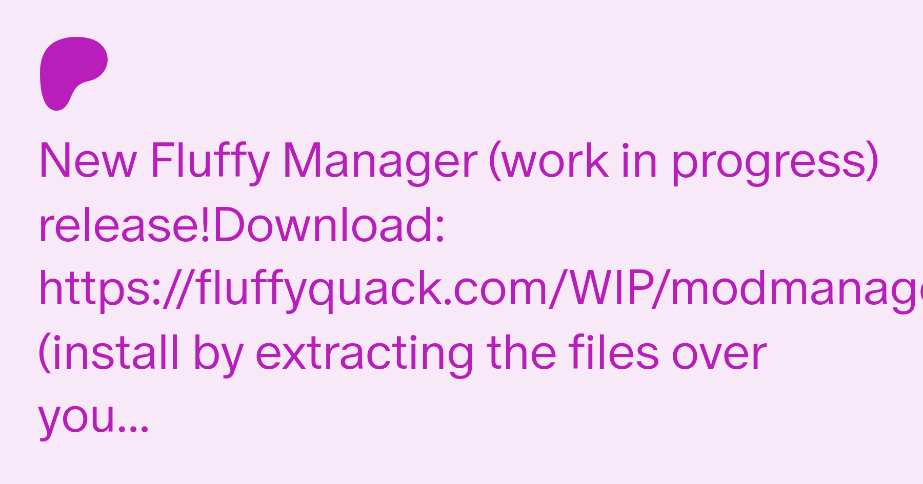 Fluffy Mod Manager v3.015 WIP - Added support for Mod Presets and other  stuff