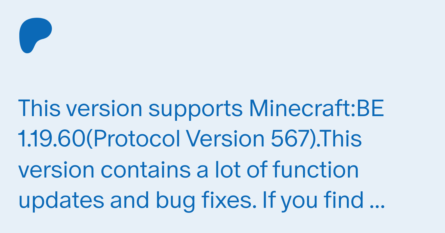 Minecraft update out now (version 1.19.60), patch notes