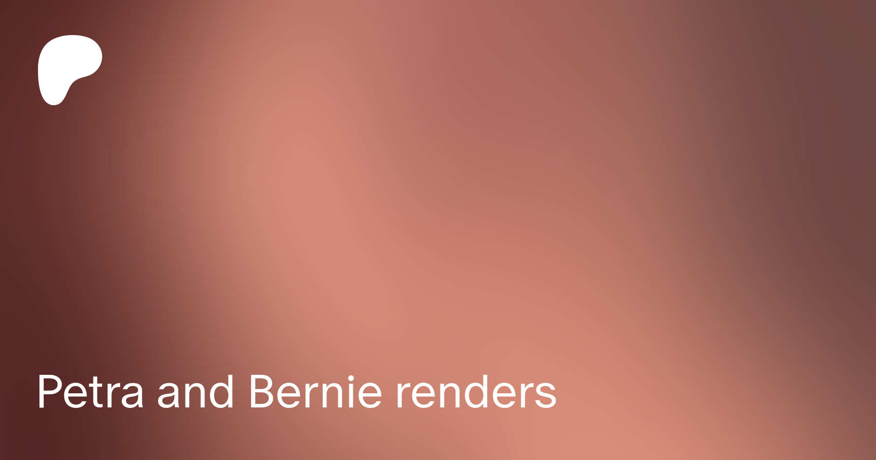 Petra and Bernie renders | Patreon