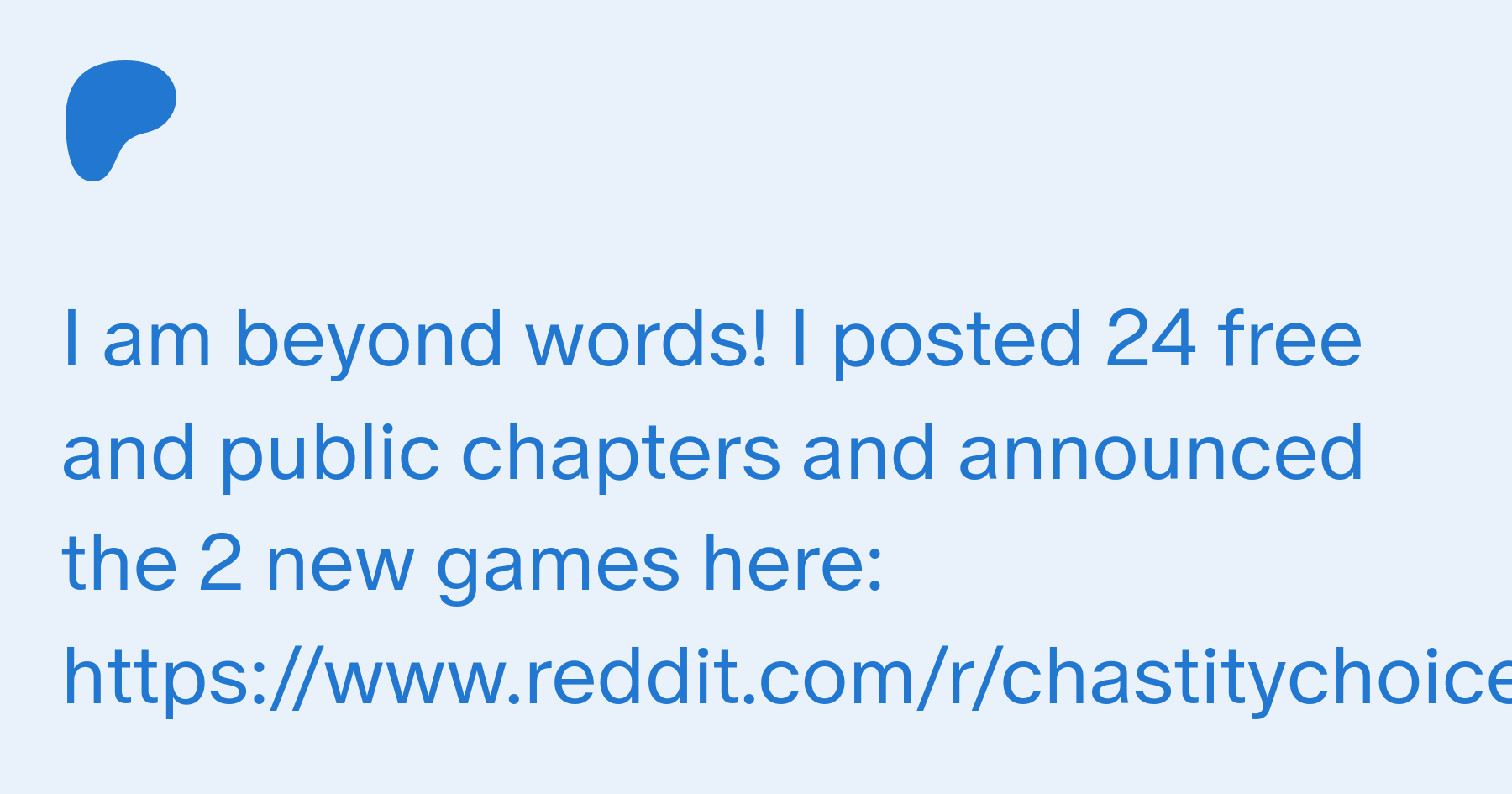 Chastitychoice