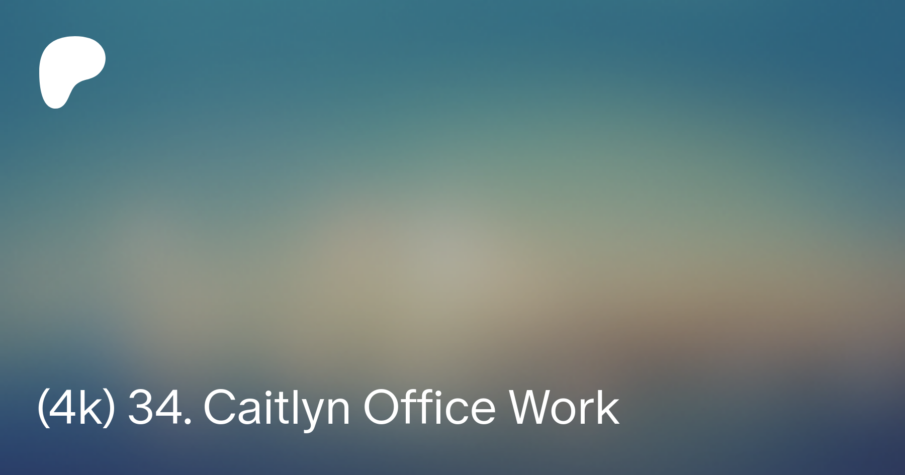 Caitlyns office work by shido