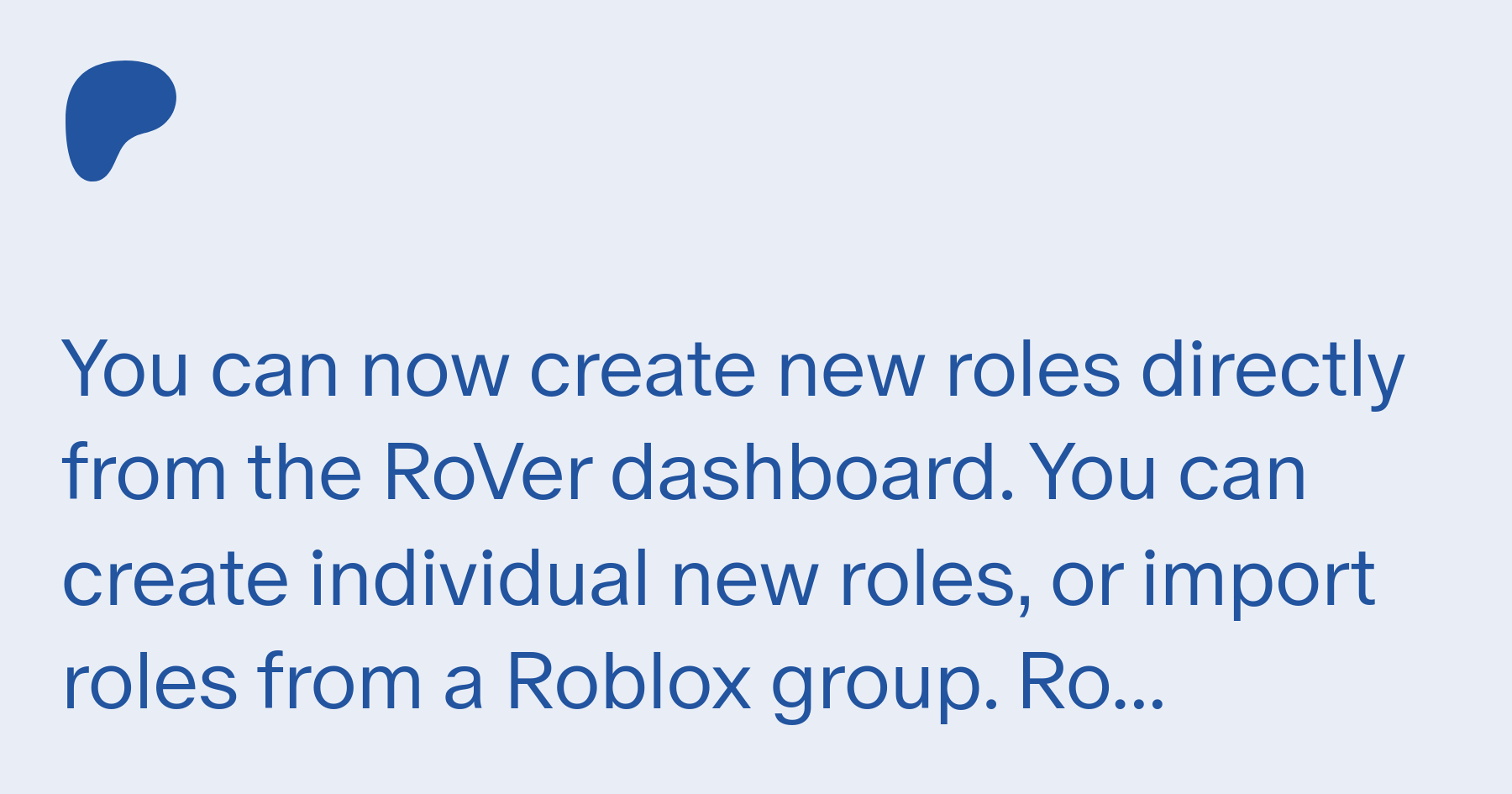 RoVer now supports Linked Roles