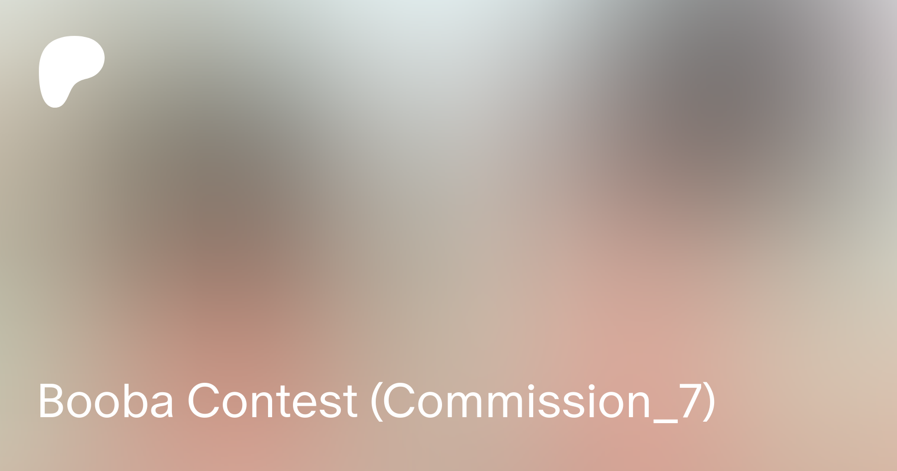 Booba Contest (Commission_7) | Patreon