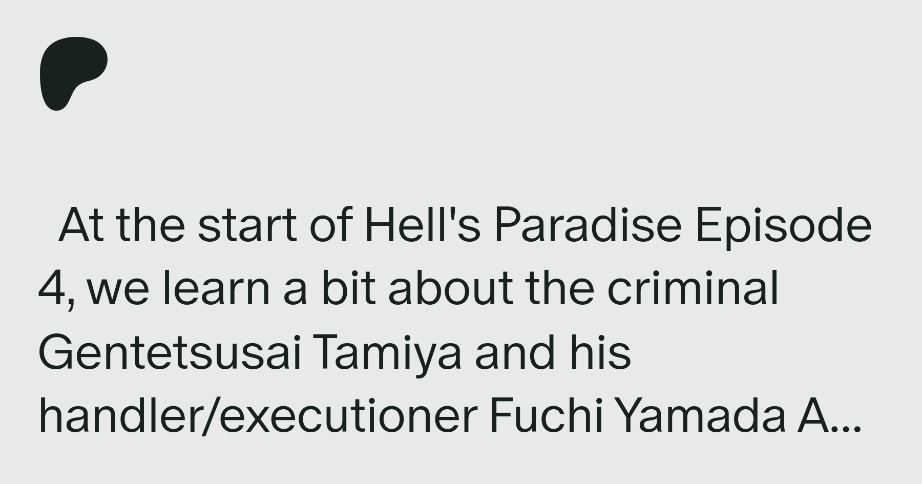 Hell's Paradise Episode 13 - Anime Review - DoubleSama
