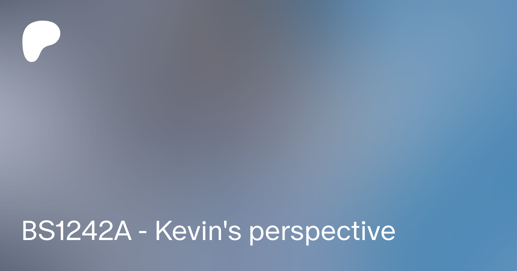 BS1242A - Kevin's perspective | harafung on Patreon