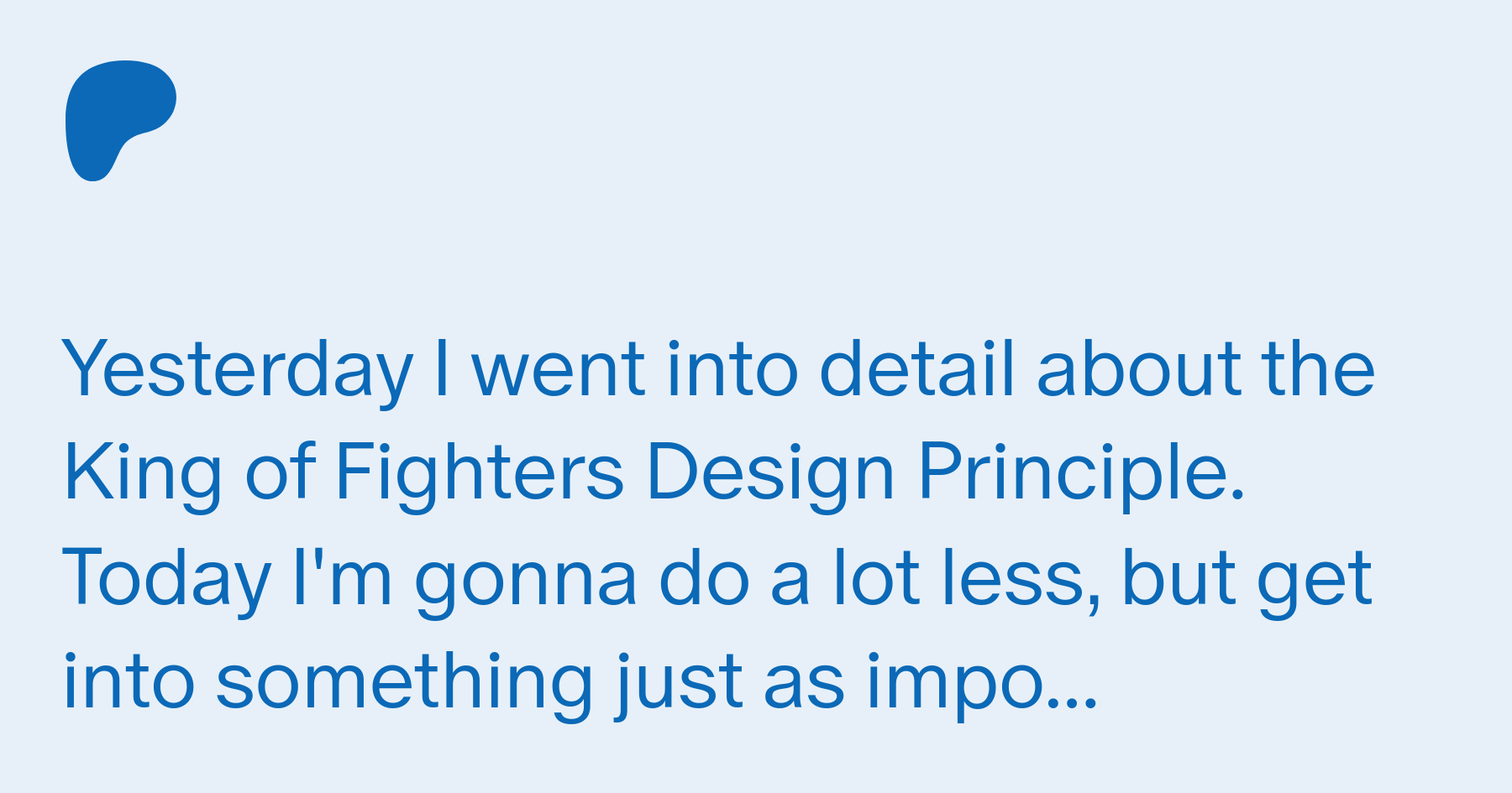 Fighting Game Design Surgery 5: SNK = Style, Nice, Kongratulations