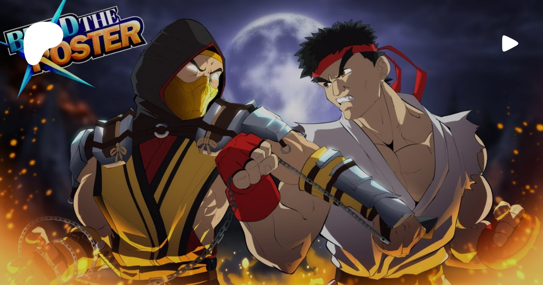 Mortal Kombat vs Street Fighter - Build the Roster 