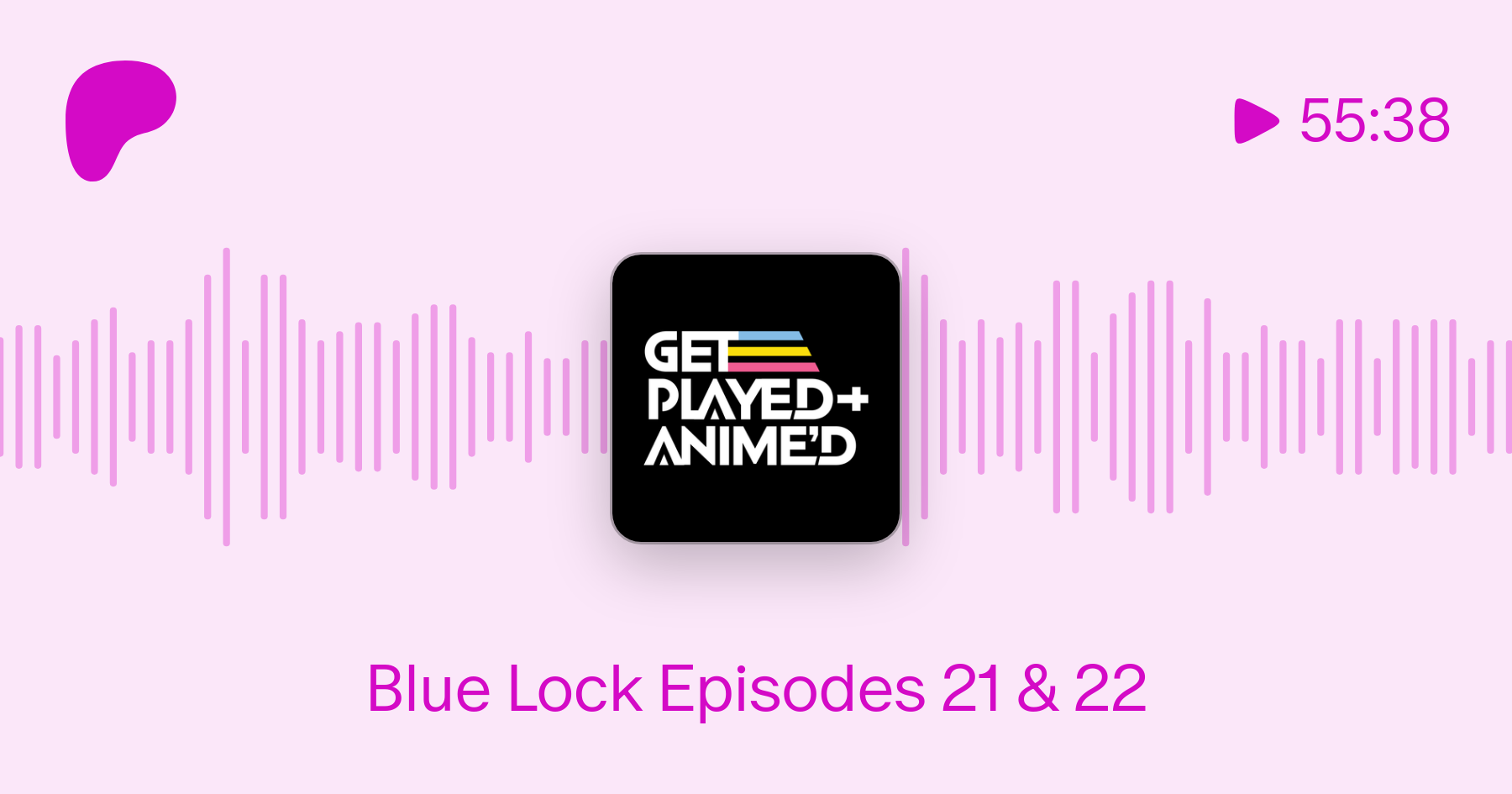 Today on Get Anime'd, Heather, Nick and Matt discuss episodes 21 & 22 of Blue  Lock, I'm Not There & Voice.