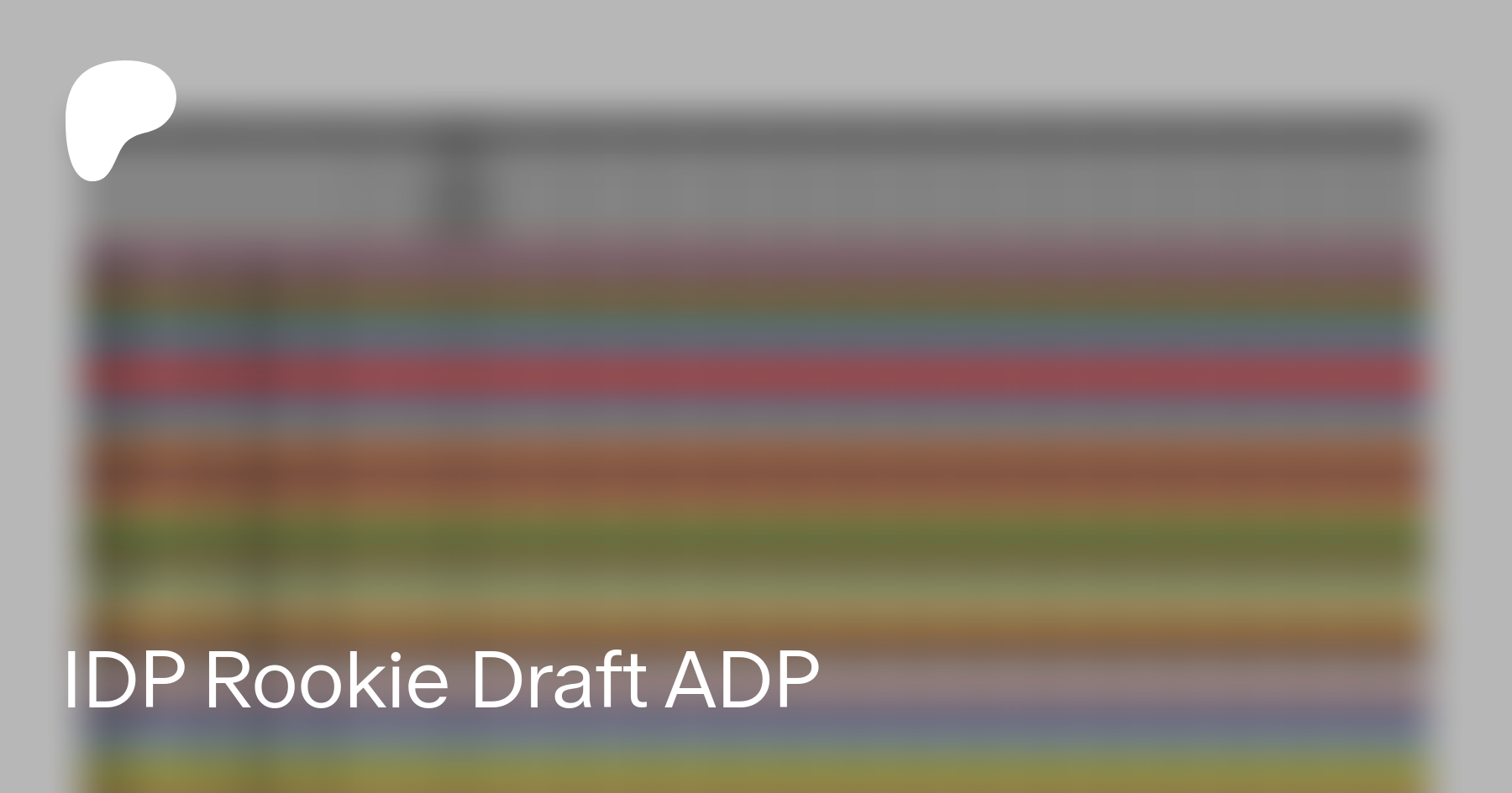 rookie draft adp