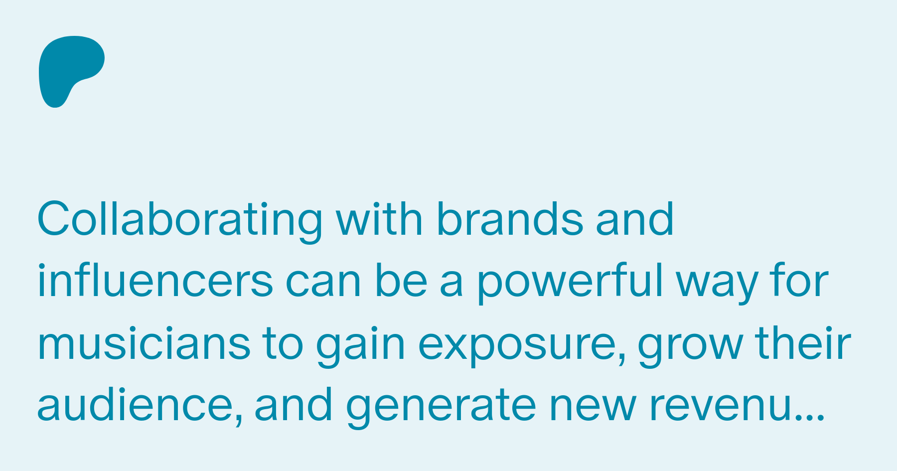 A Guide to Collaborating with Brands and Influencers for Musicians: Amplify  Your Music Career: How to Forge Successful Partnerships with Brands and  Influencers | Patreon