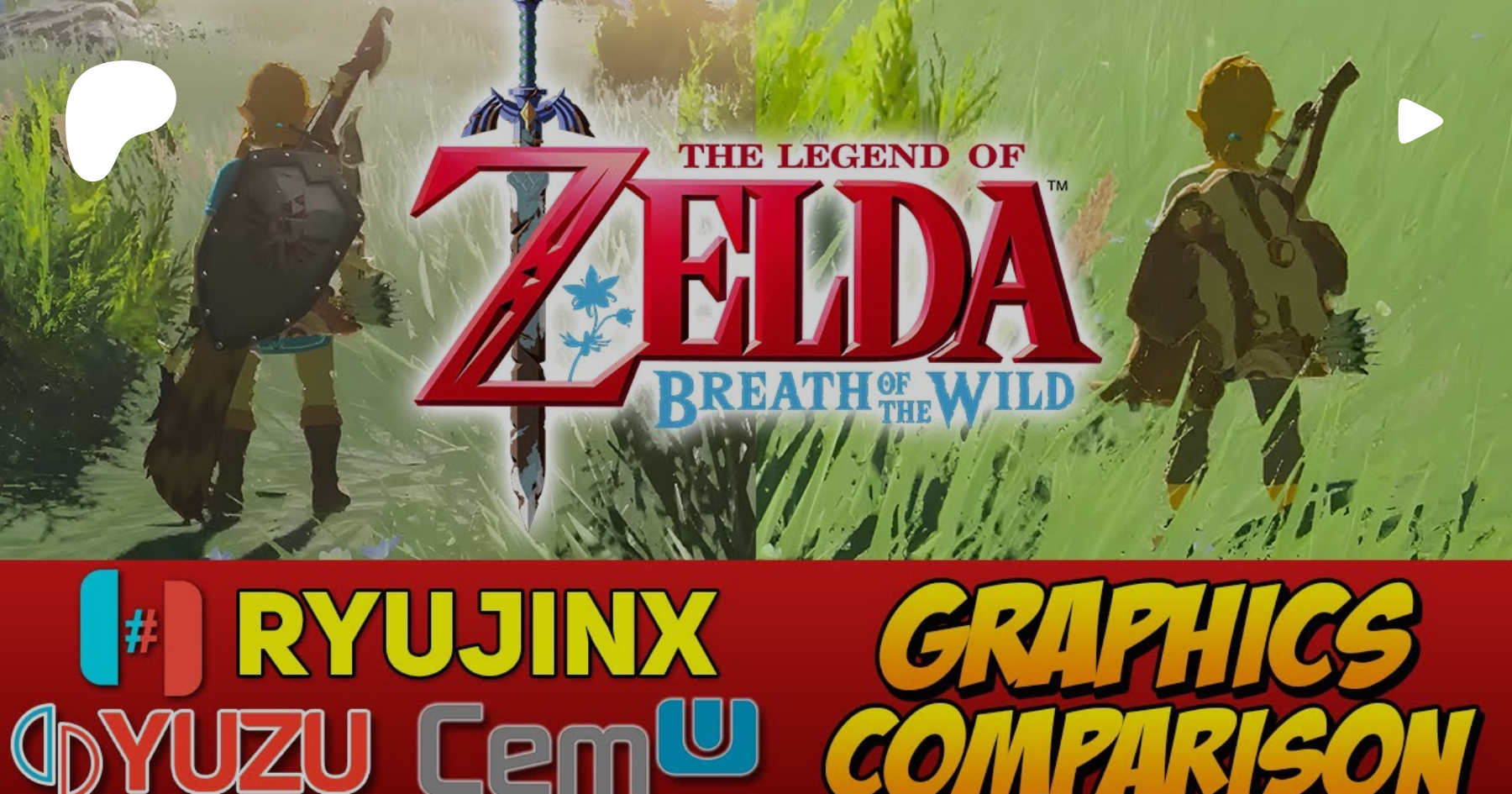 Yuzu Vs CEMU Vs Ryujinx, Graphics Comparison