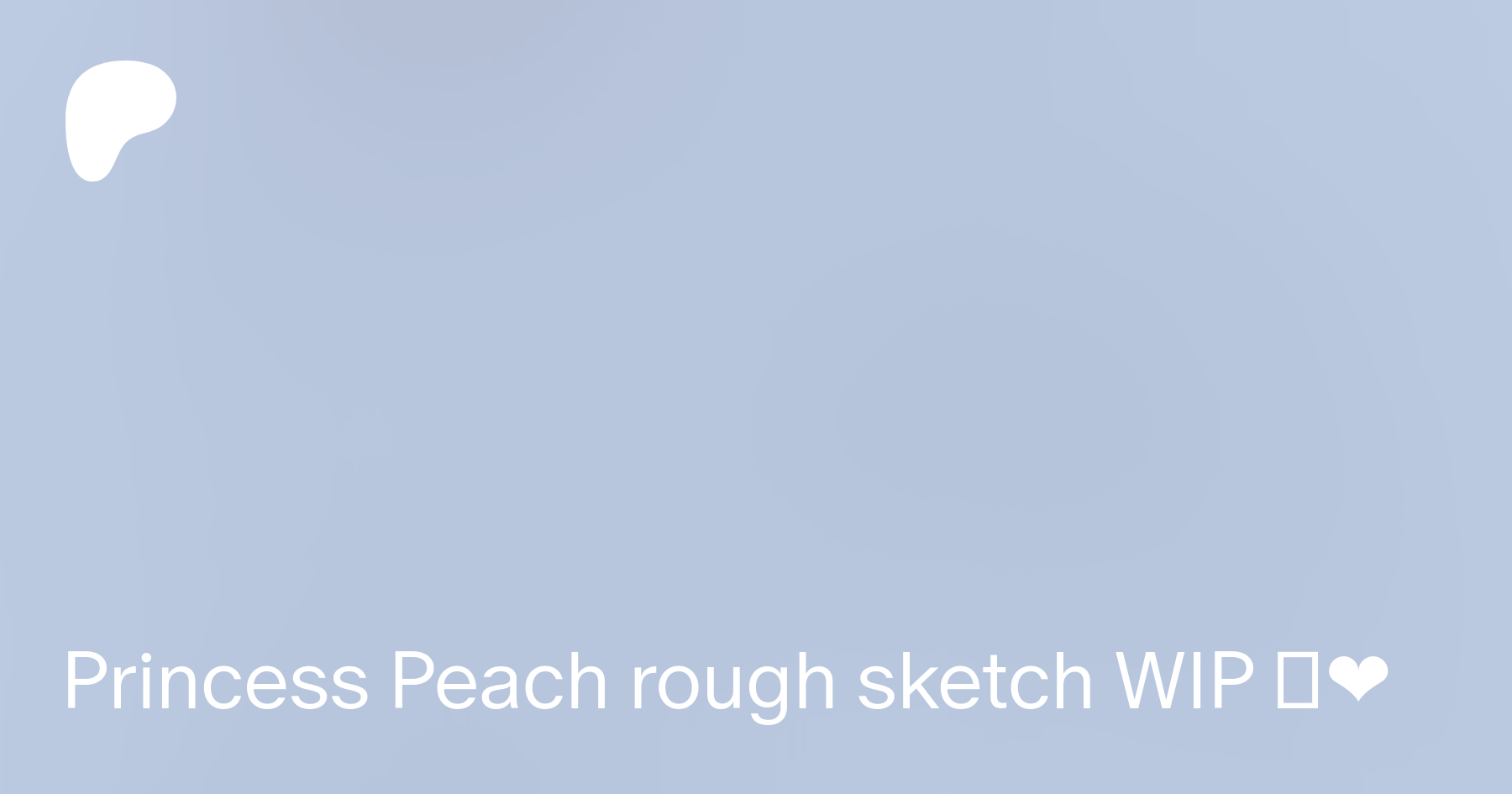 Princess Peach rough sketch WIP 🍑❤️ | Patreon