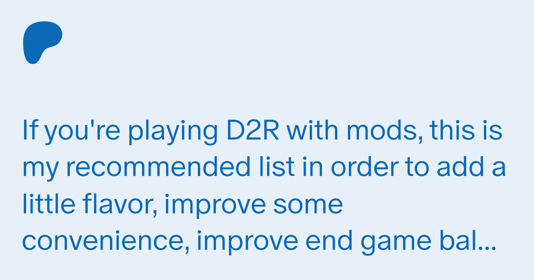 How to Install Mods with D2RMM for Diablo 2 Resurrected 