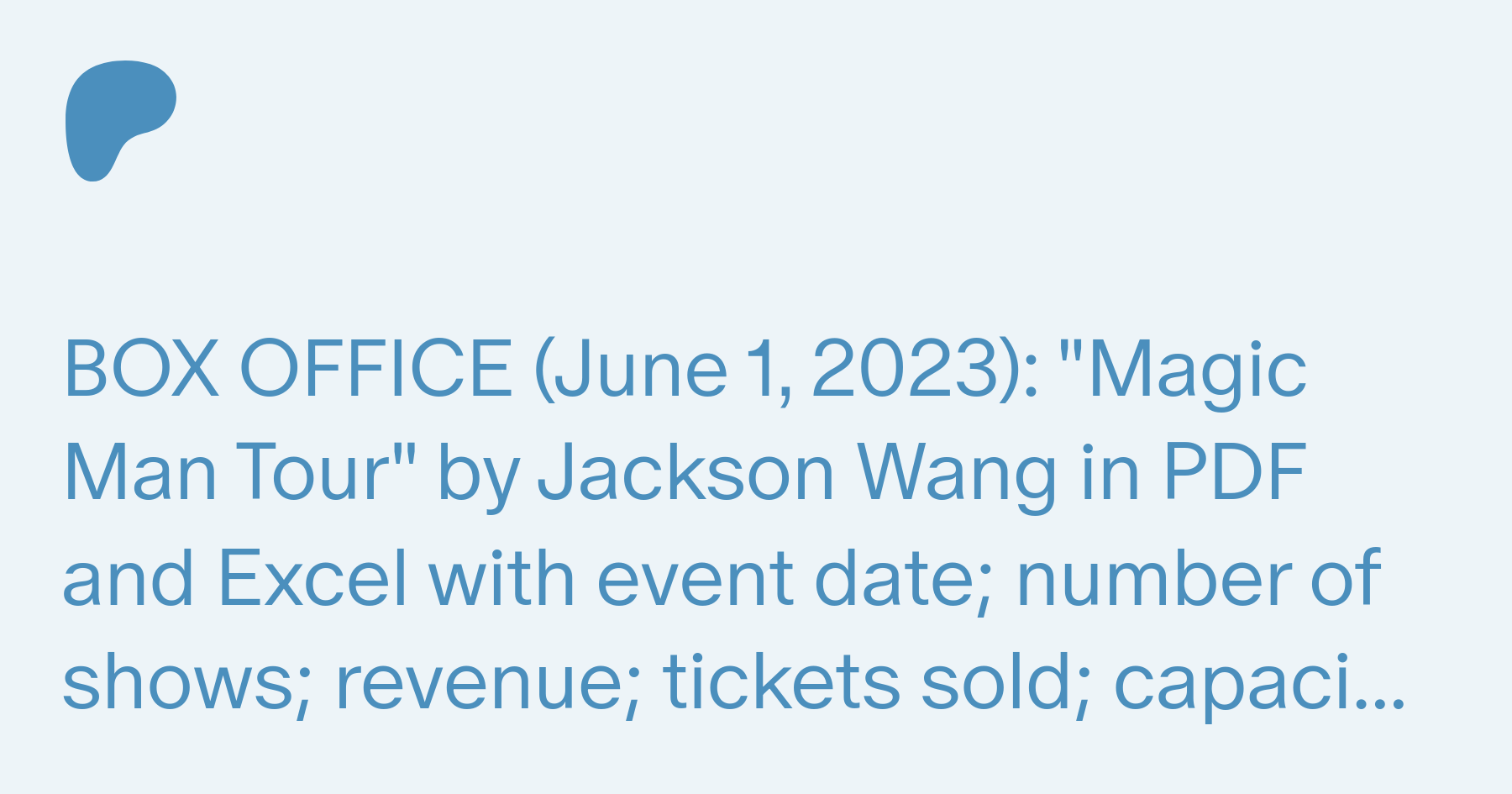 Jackson Wang - Magic Man Tour
