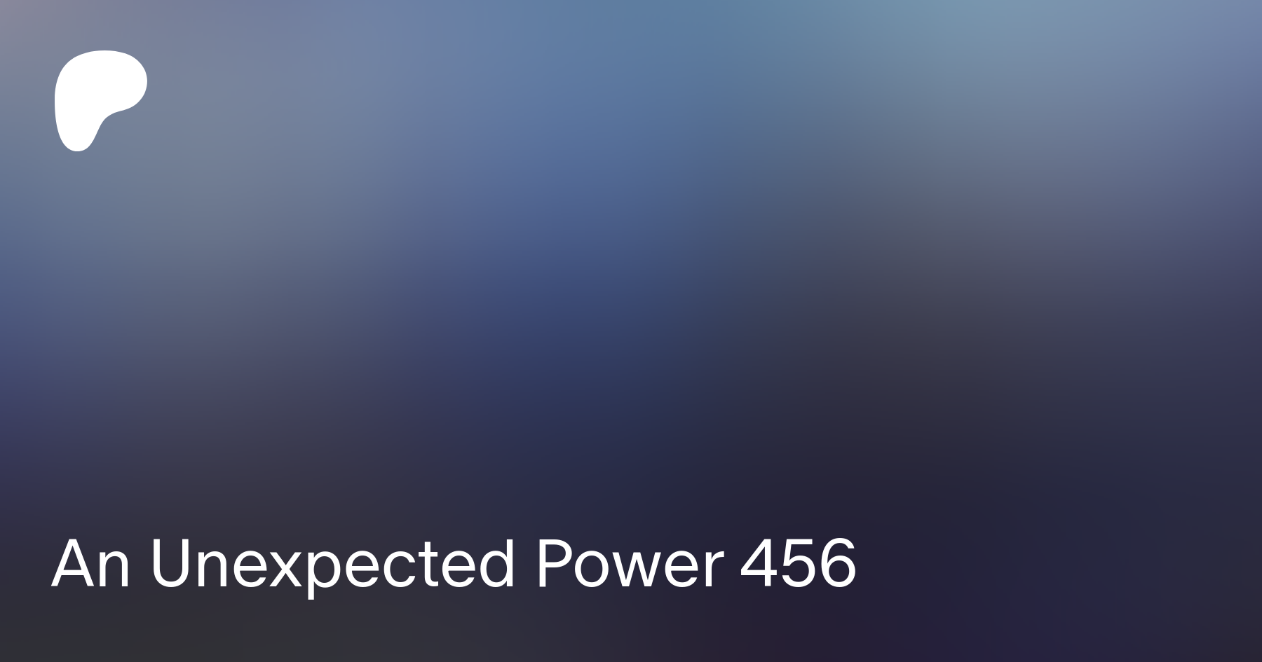 An Unexpected Power 456 | Patreon