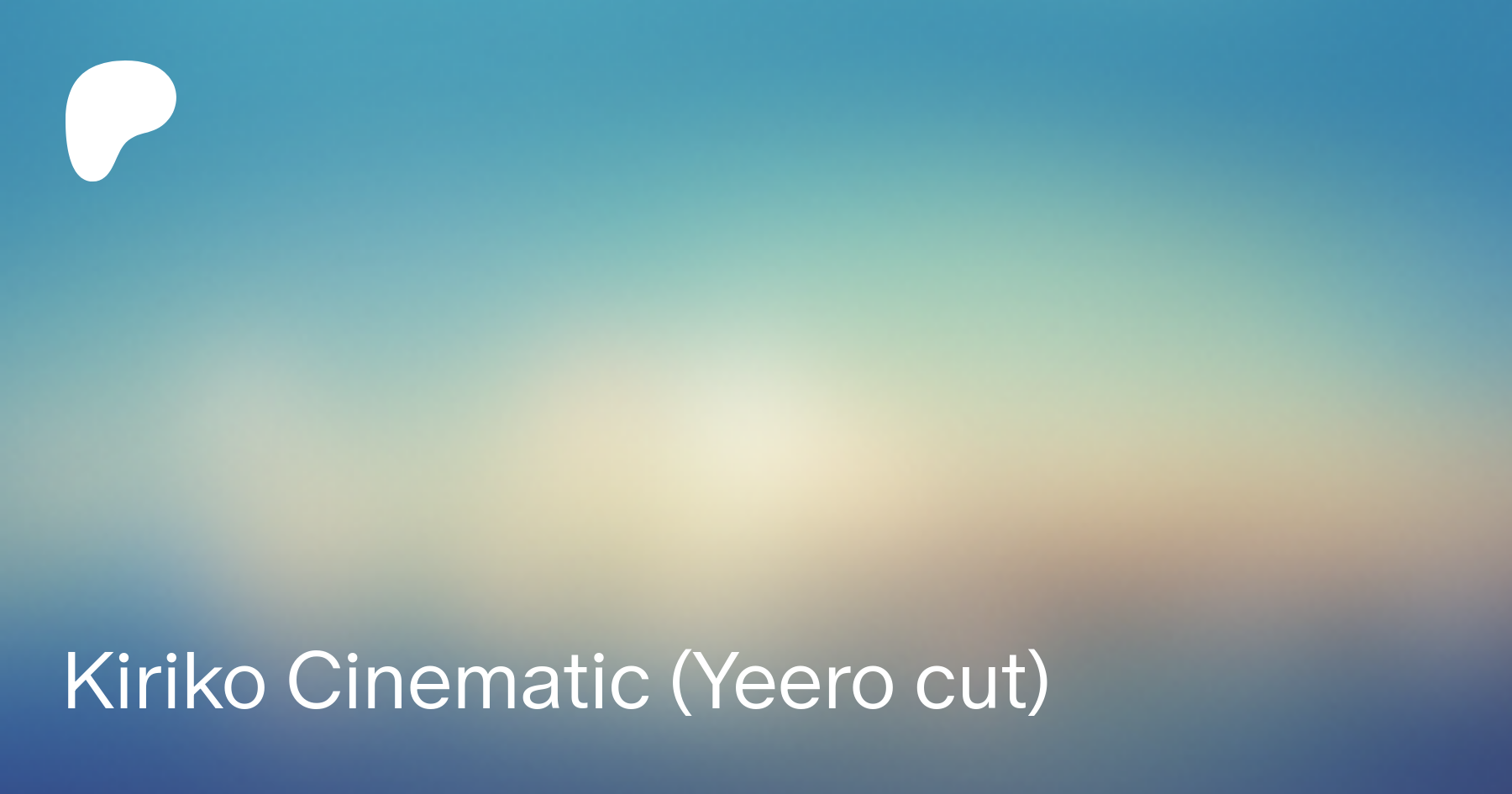Kiriko Cinematic (Yeero cut) | Patreon