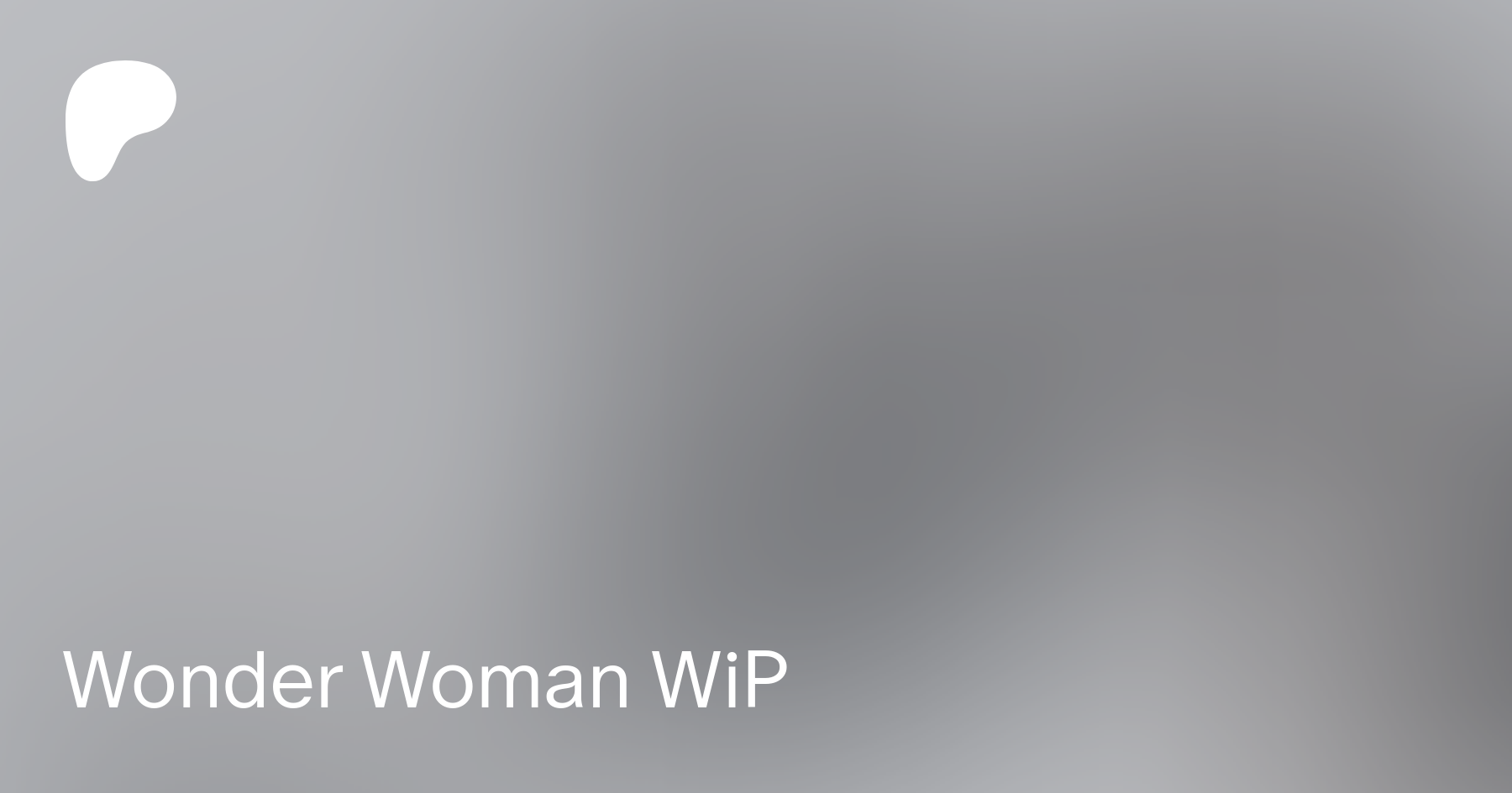 Wonder Woman WiP | Patreon
