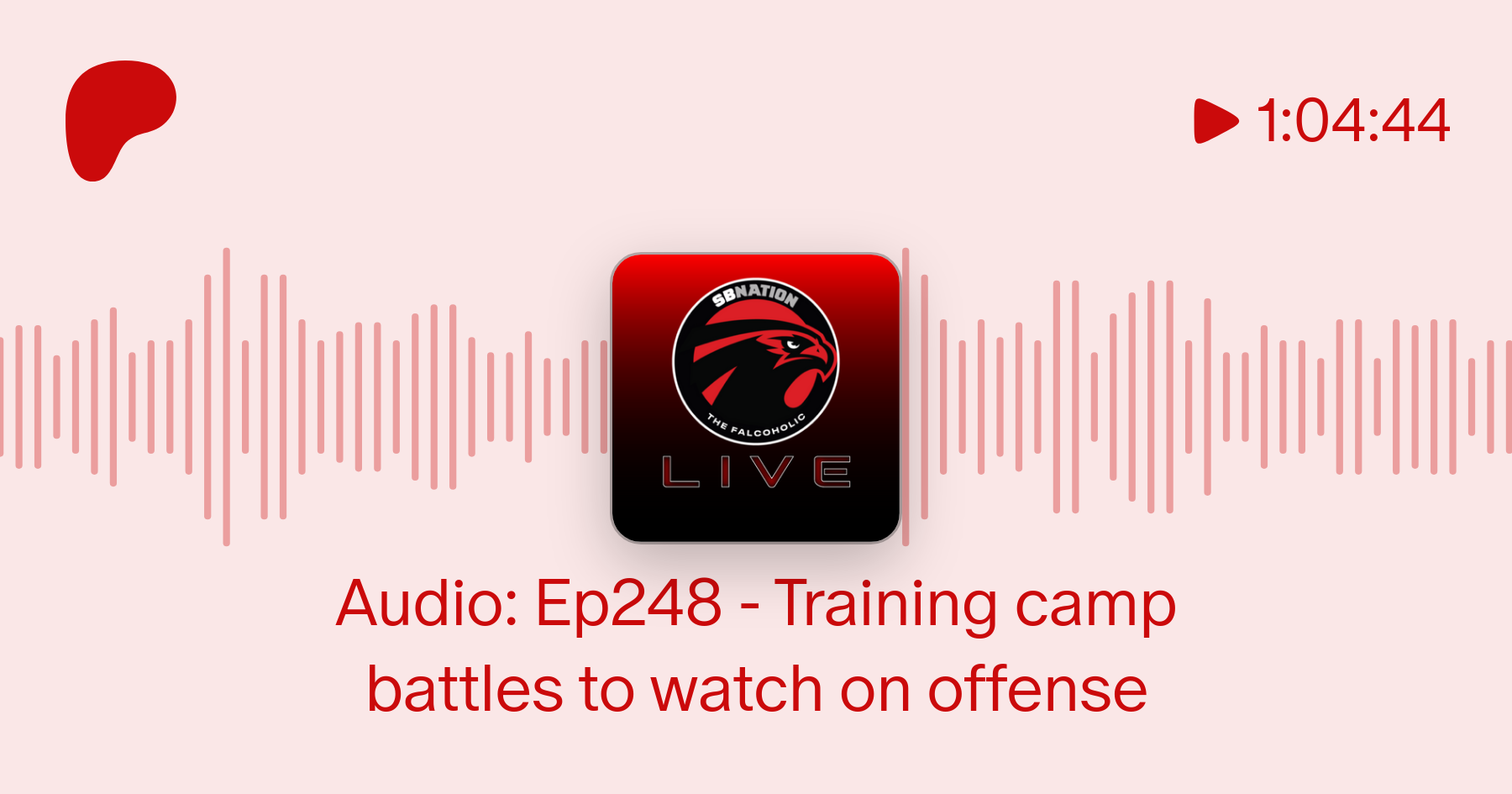 Falcons training camp battles to watch on offense: The Falcoholic Live,  Ep248 - The Falcoholic