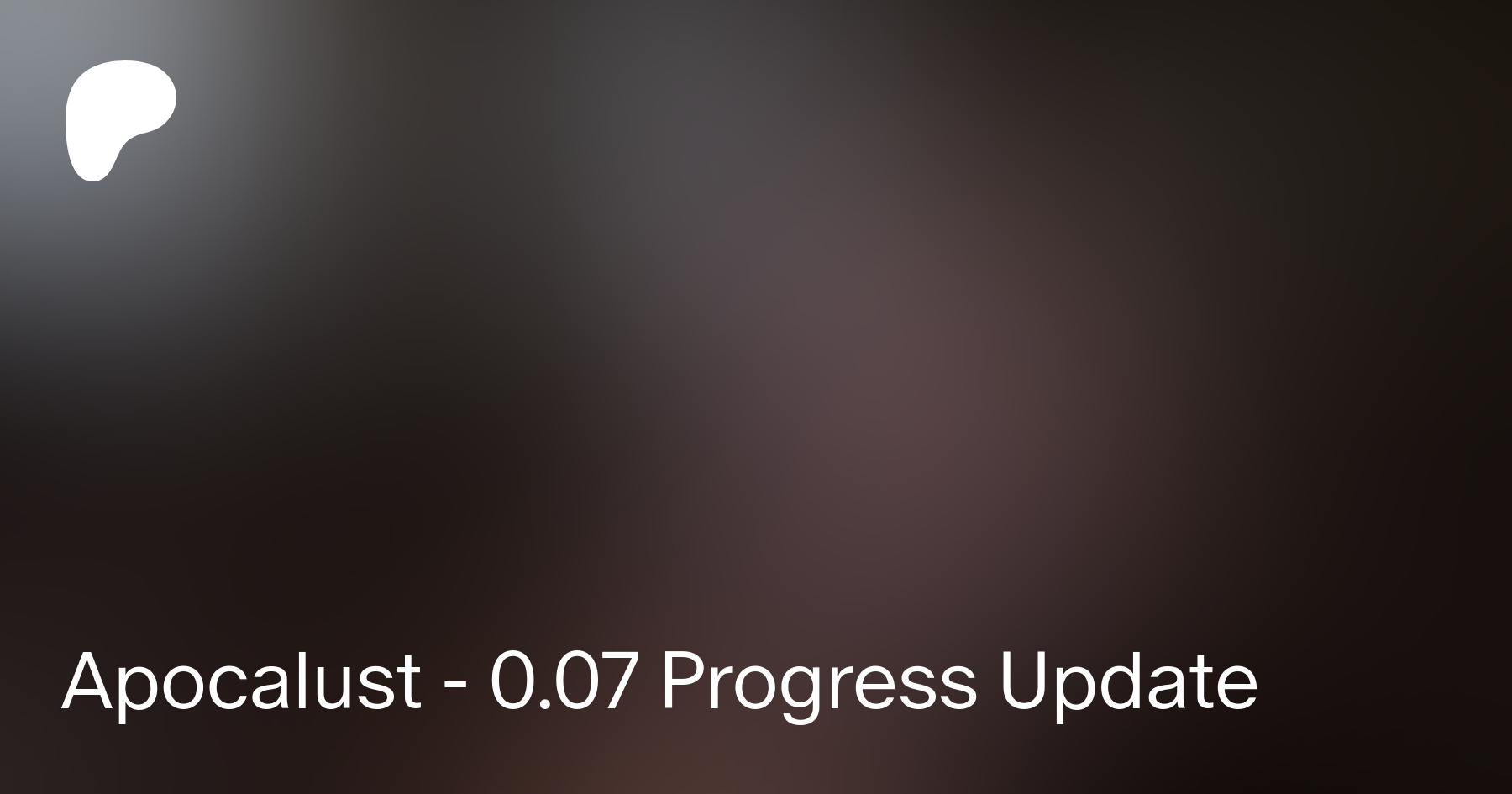 Apocalust - 0.07 Progress Update | Patreon